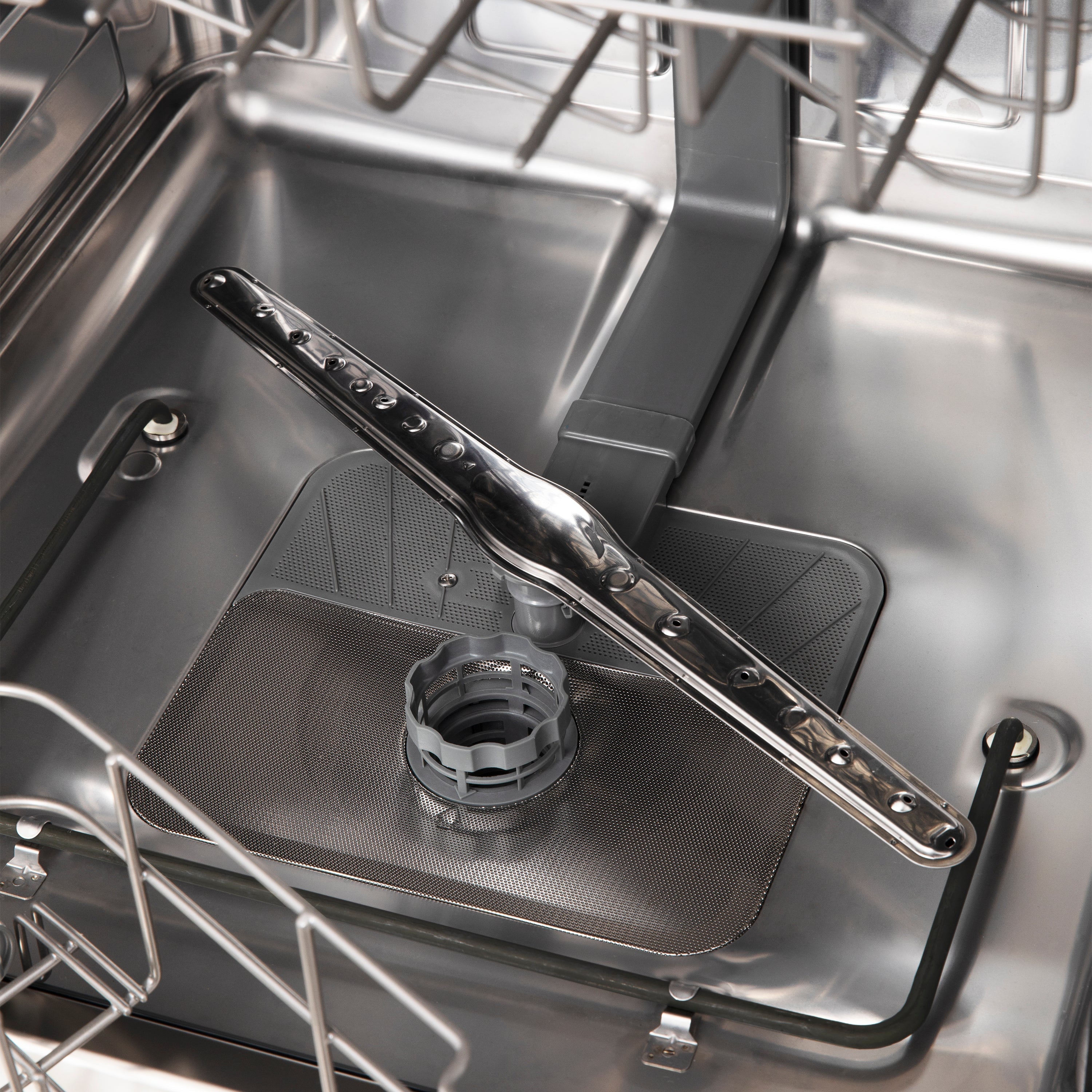 ZLINE 24-Inch Top Control Low-Profile Dishwasher, Custom Panel Ready, Stainless Steel Tub (DW7713-24)