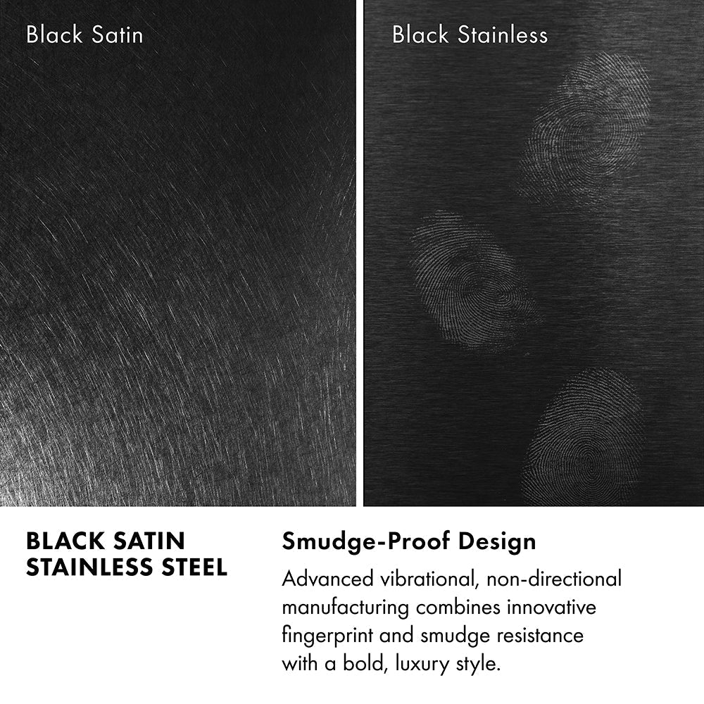 ZLINE 30 in. Gas Range 4.2 cu. ft. 4 Burner Cooktop Convection Oven Black Satin with Gold Accents (SGRBSZ-30-G)