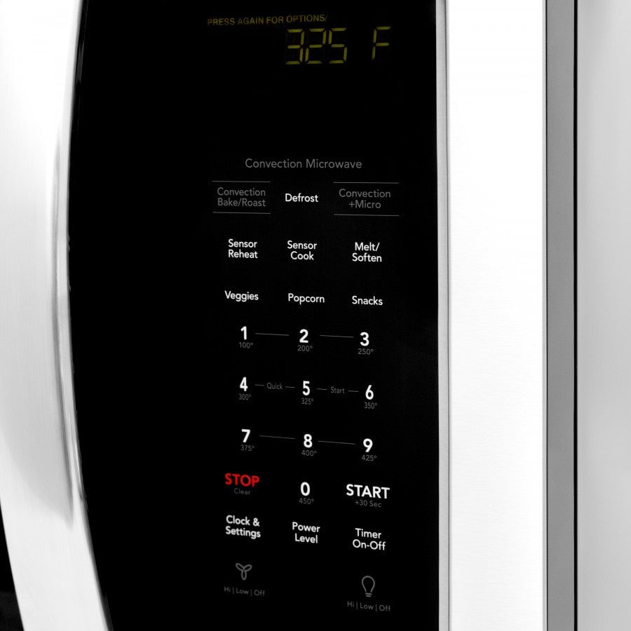 ZLINE Appliance Package - 30" Rangetop, Over The Range Convection Microwave With Modern Handle In Stainless Steel, 2KP-RTOTR30