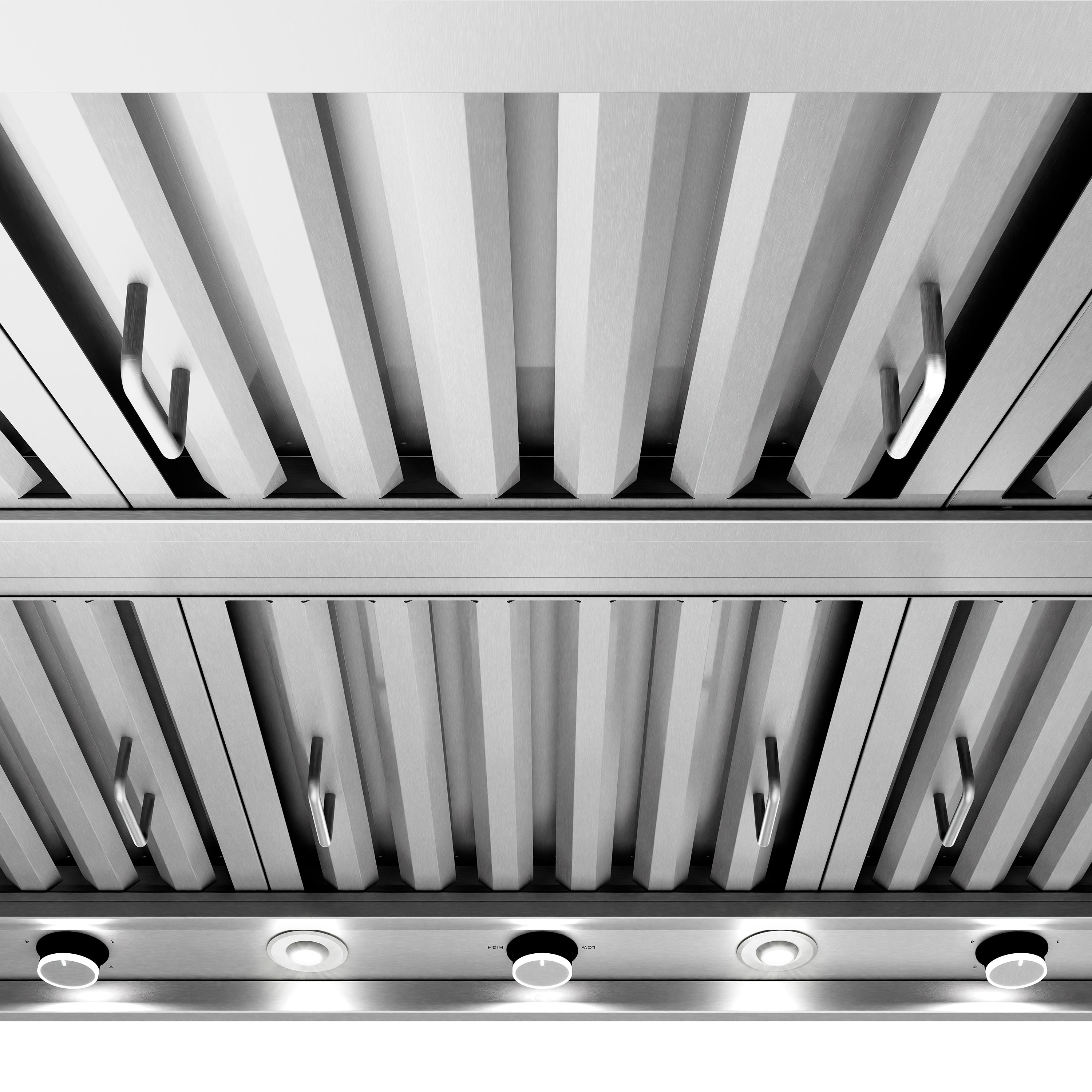 ZLINE 48 in. Under Cabinet Outdoor Grill Hood 2000 CFM (GOU1-48)