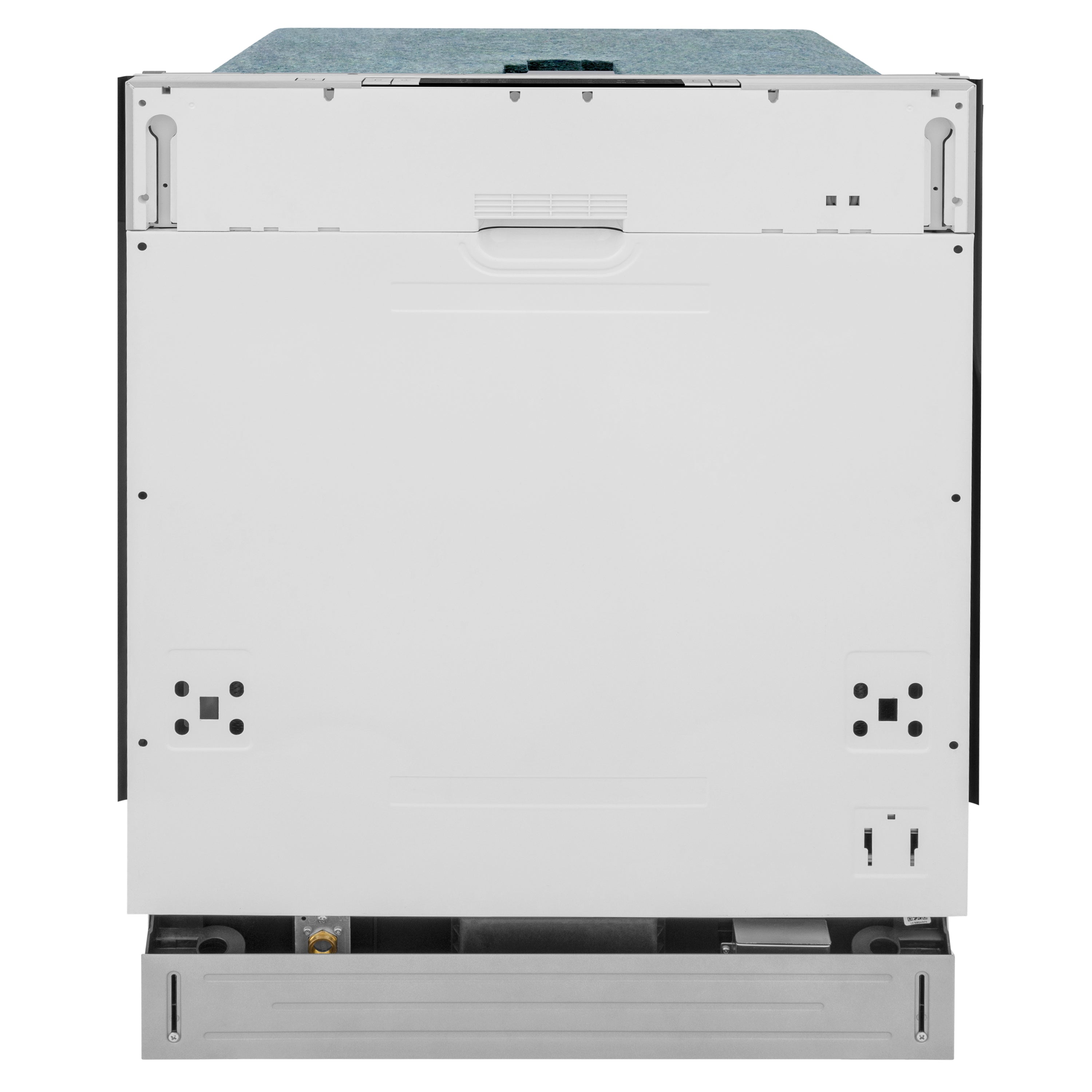 ZLINE 24-Inch Top Control Low-Profile Dishwasher, Custom Panel Ready, Stainless Steel Tub (DW7713-24)