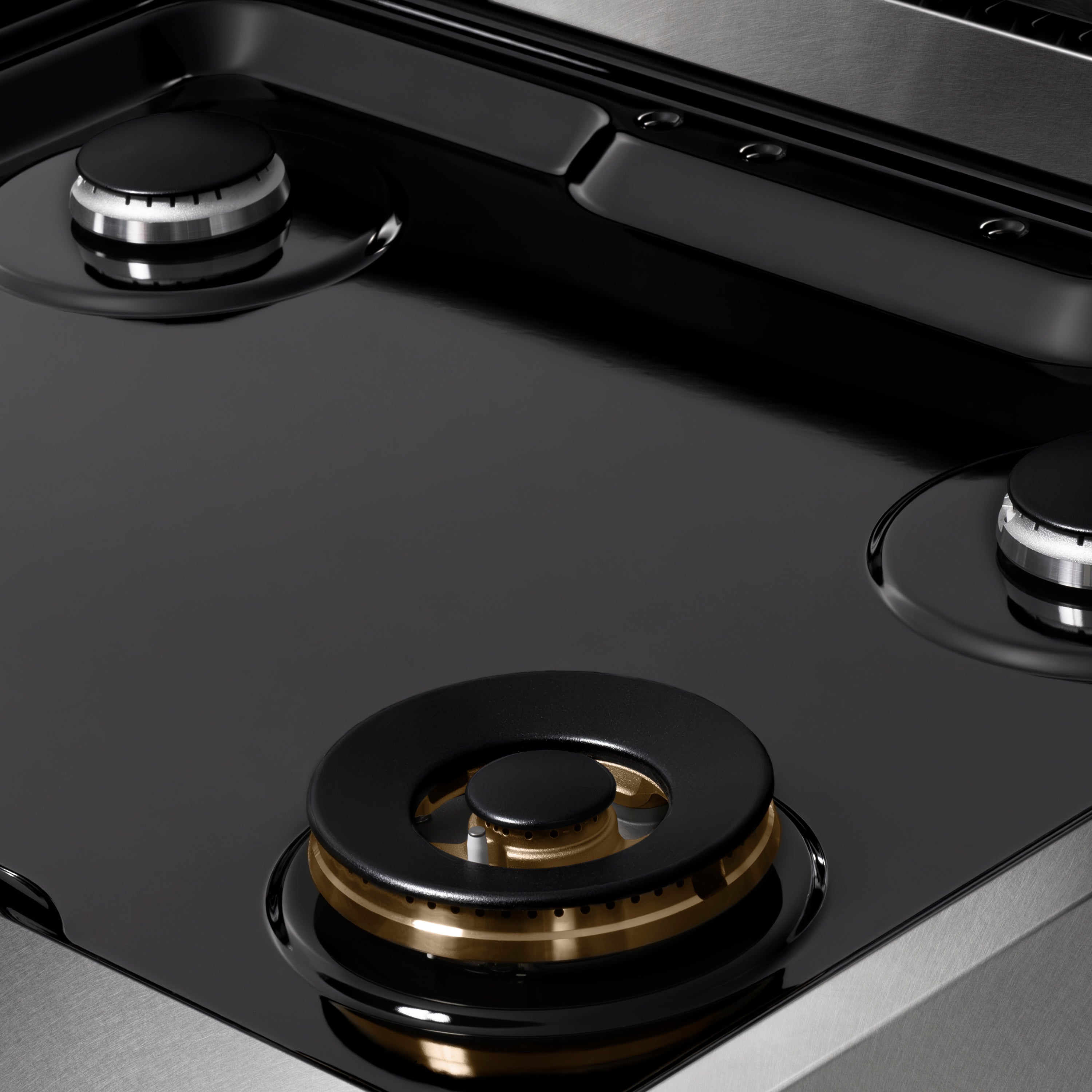 ZLINE Paramount 30" Gas Rangetop with 4 Burners and Porcelain Cooktop in Satin Stainless Steel, SRTS-30