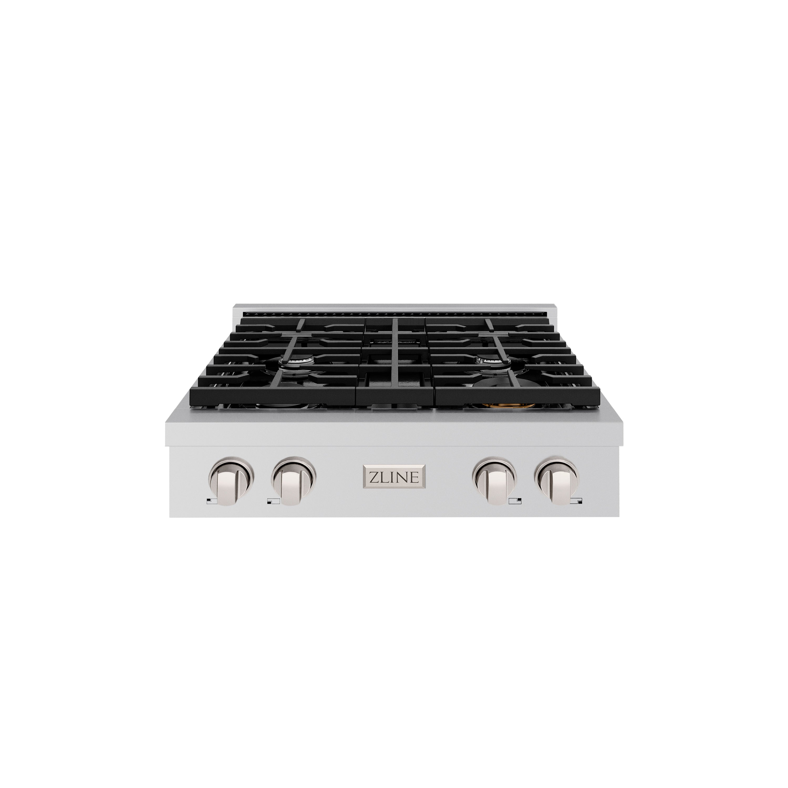 ZLINE Paramount 30" Gas Rangetop with 4 Burners and Porcelain Cooktop in Stainless Steel, SRT30