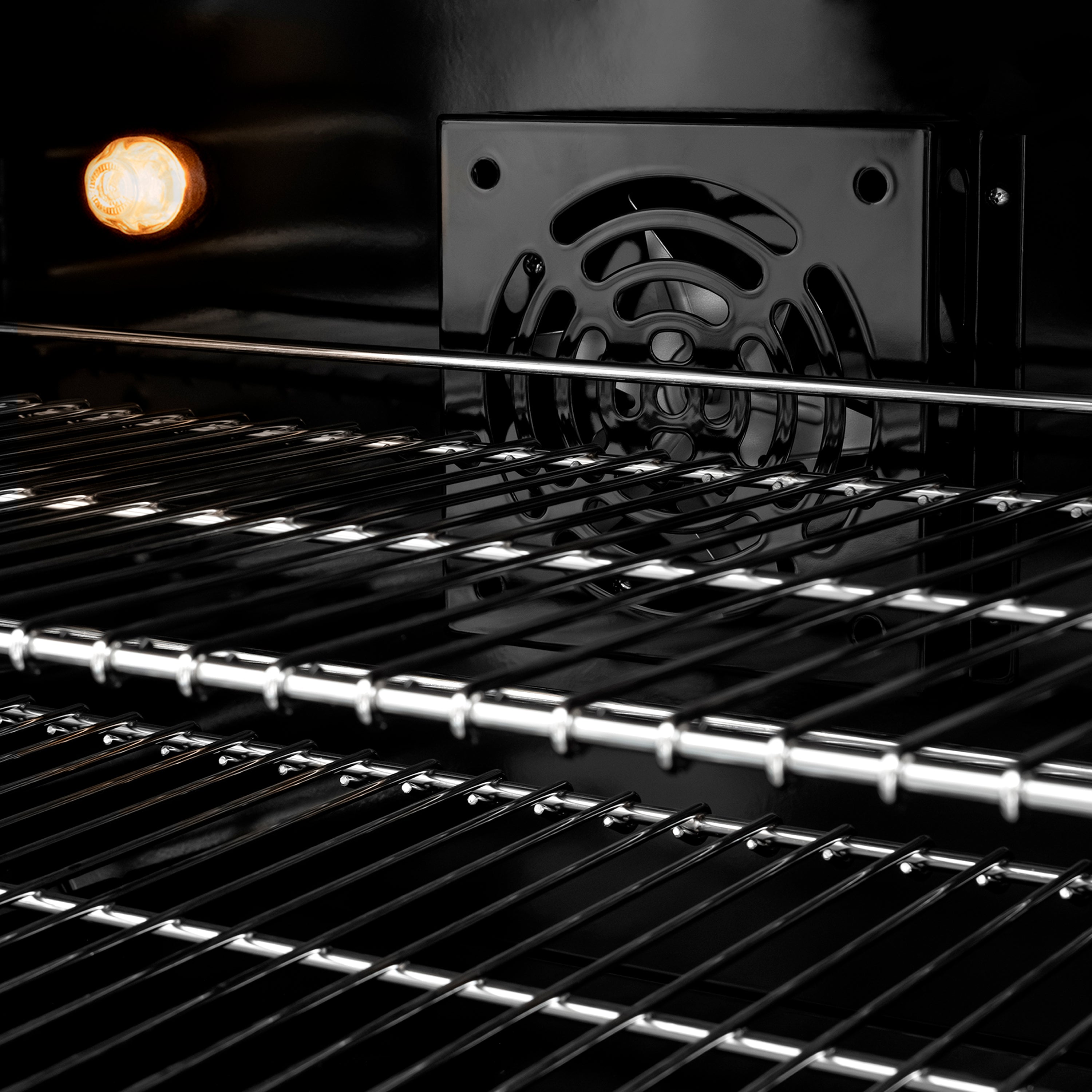ZLINE 30 in. Dual Fuel Range 4.2 cu. ft. 4 Burner DuoPro™ Cooktop Black Satin Stainless Steel (PSDRBS-30)