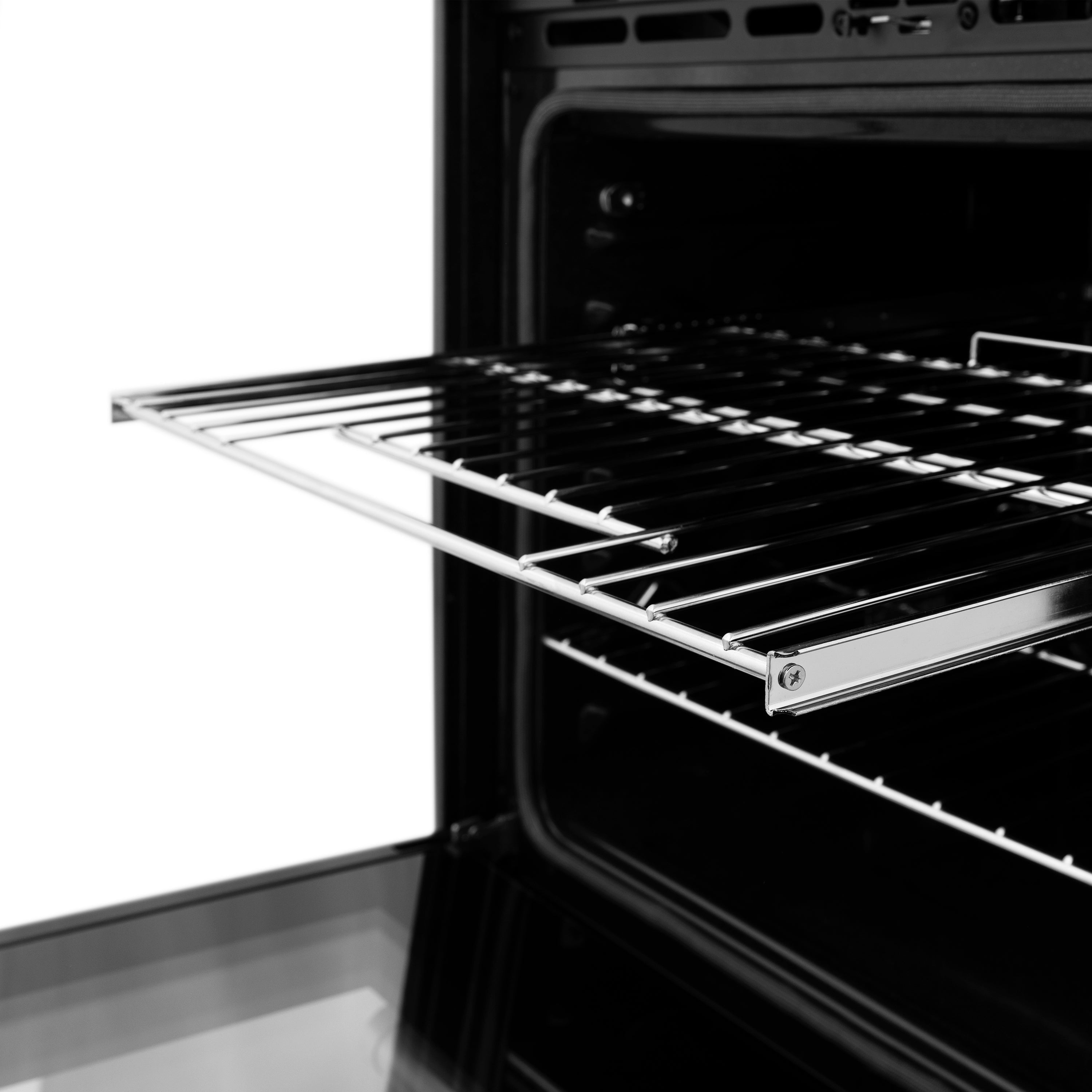 ZLINE 30" Autograph Professional True Convection Single Wall Oven with Air Fry and Self Clean in Satin Stainless Steel with Polished Gold Handle, WASSZ-30-G