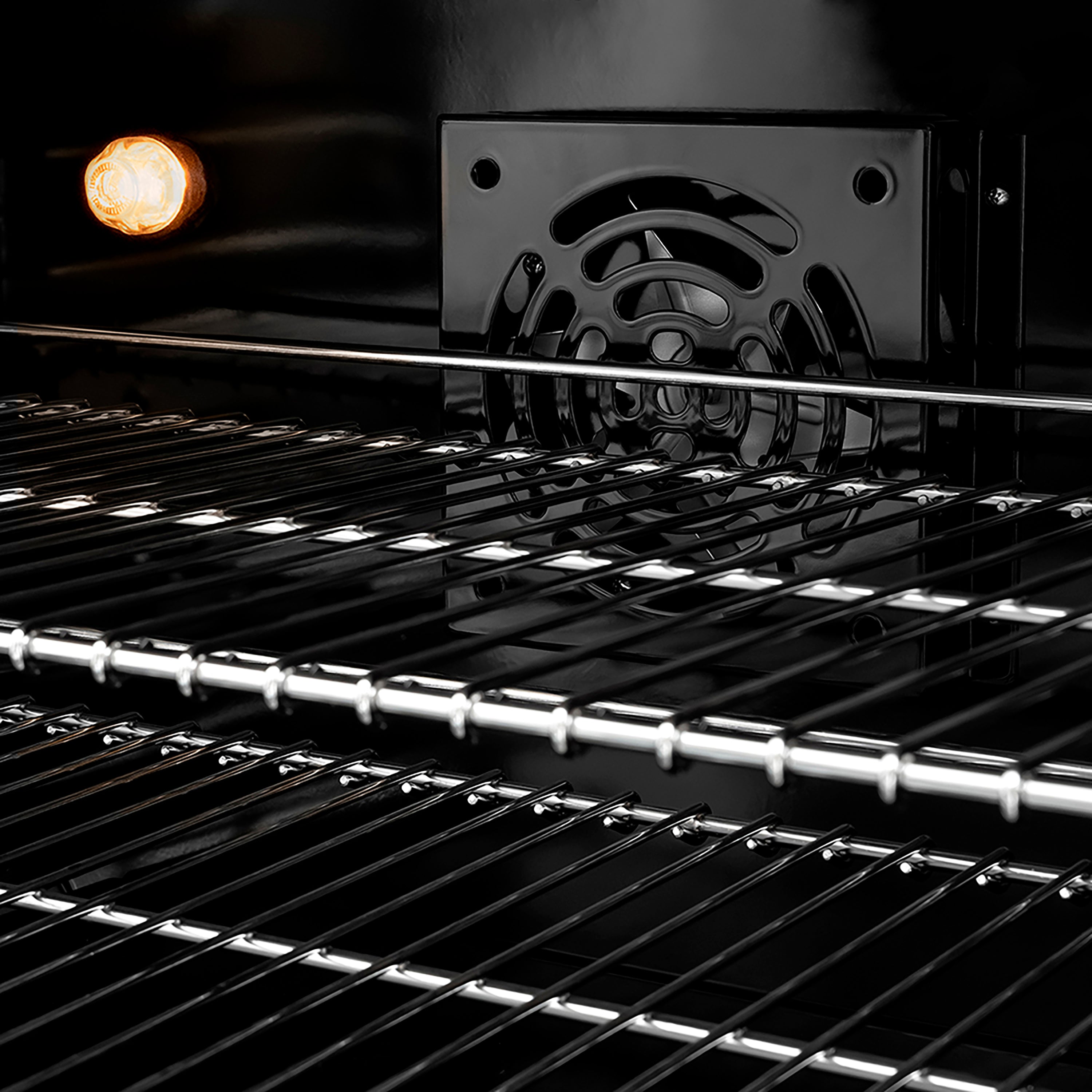 ZLINE 30 in. Dual Fuel Range – 4.2 cu. ft. Capacity, 4 Burner DuoPro™ Cooktop, Electric Convection Oven, Satin Stainless Steel with White Matte Door (PSDRS-WM-30)