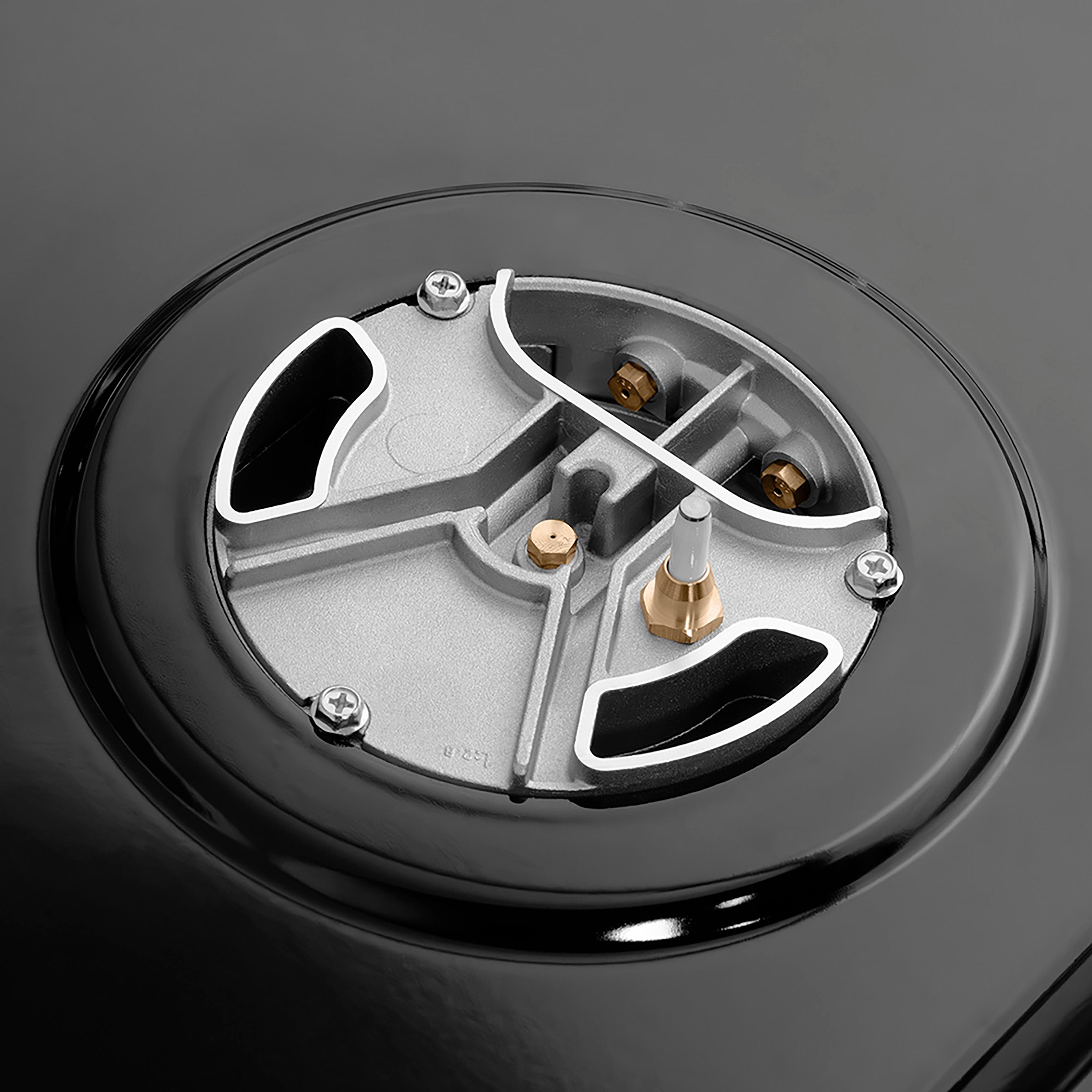 ZLINE 36 in. Dual Fuel Range 5.2 cu. ft. Paramount Series with 6 Burner DuoPro Cooktop, Electric Convection Oven, Satin Stainless Steel with White Matte Door (PSDRS-WM-36)