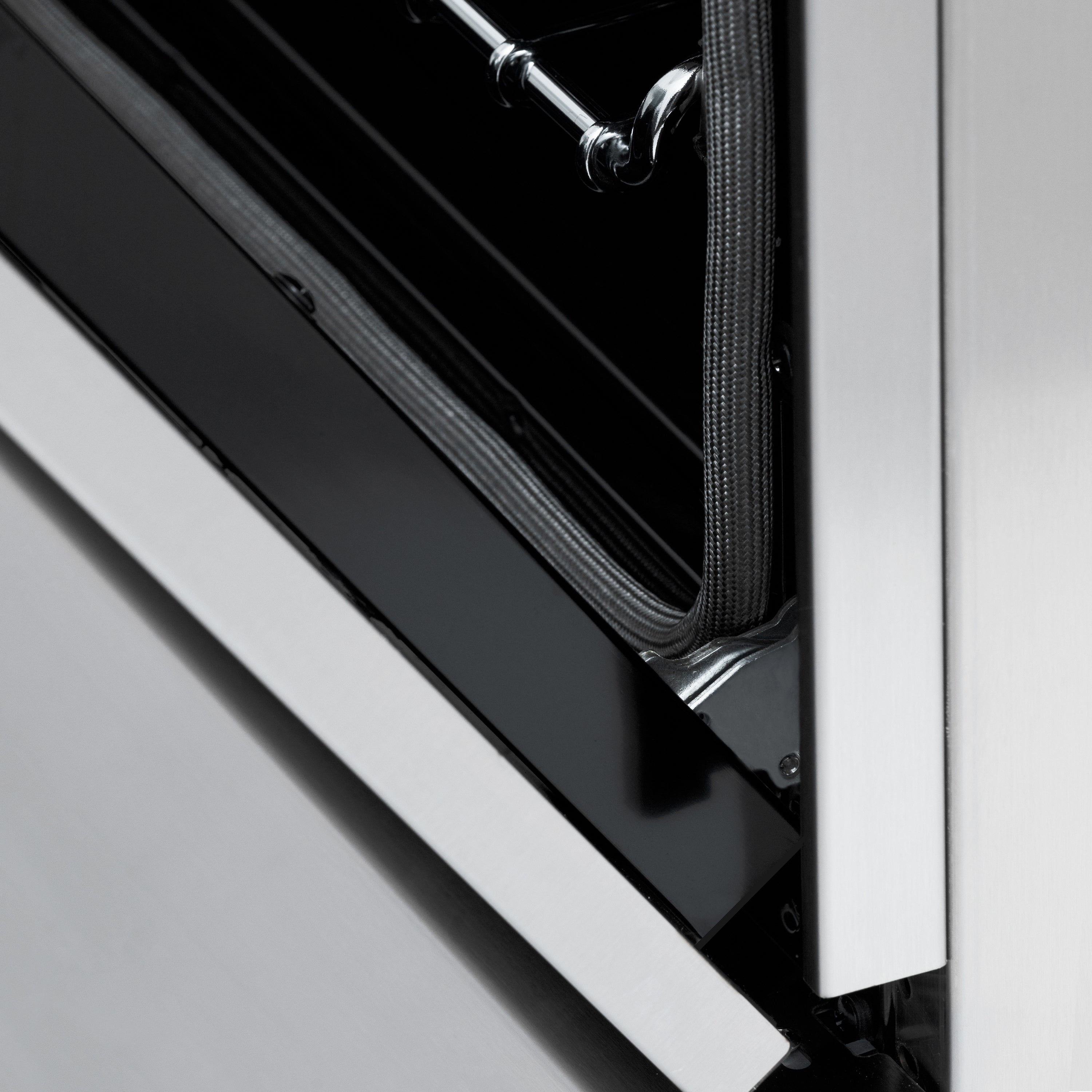 ZLINE 36-Inch Dual Fuel Range with 6 Gas Burners and Electric Convection Oven, Stainless Steel with Brass Burners (RA-BR-36)