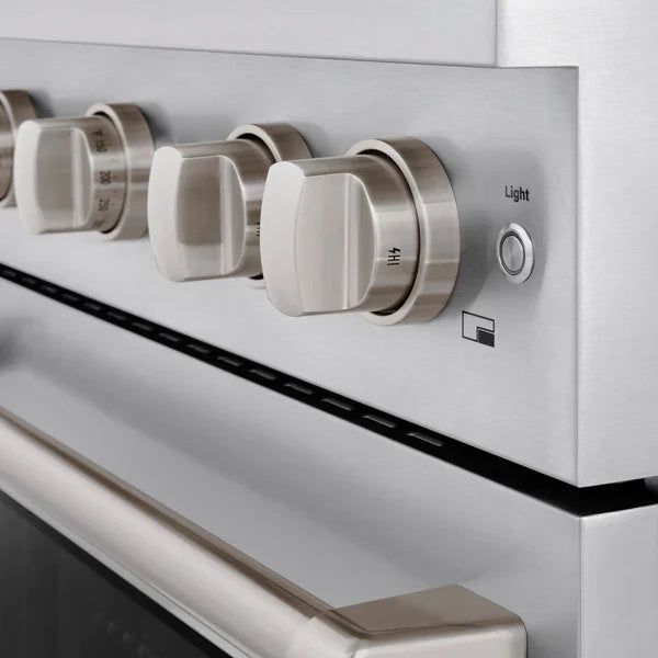 ZLINE Paramount 30 in. Gas Range with Convection Oven and 4 Brass Burners in Stainless Steel (SGR-BR-30)