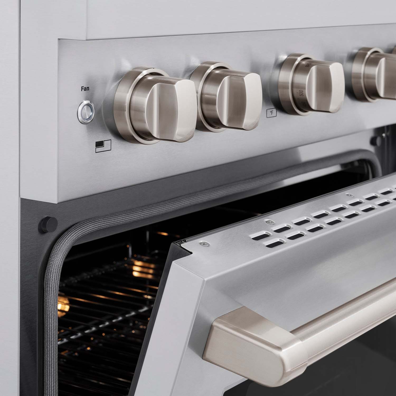ZLINE 30-Inch Gas Range with Convection Oven, 4 Burners, Stainless Steel (SGR30)