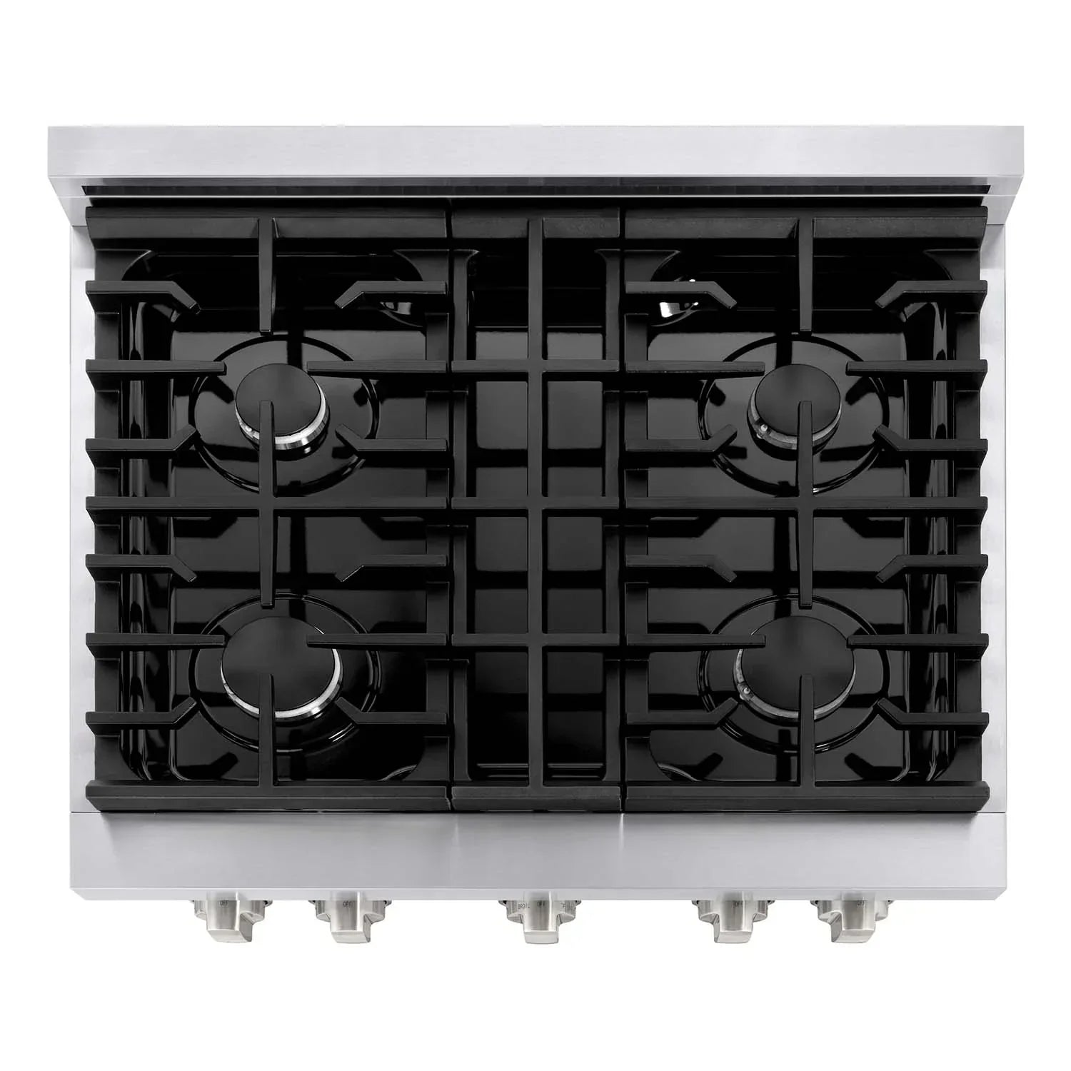 ZLINE 30-Inch Gas Range with Convection Oven, 4 Burners, Stainless Steel (SGR30)