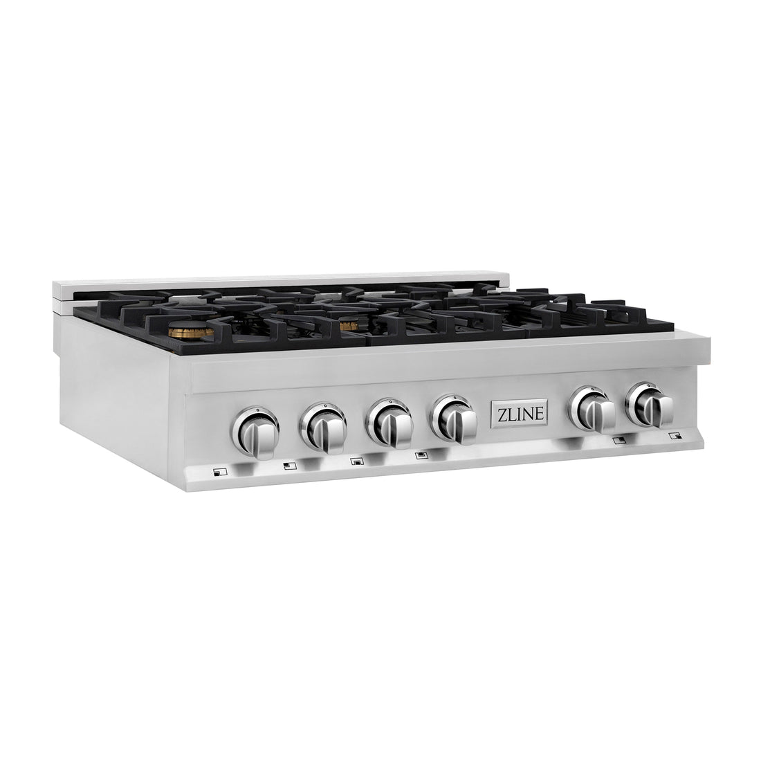 ZLINE 36 in. Rangetop with 6 Gas Brass Burners, RT-BR-36
