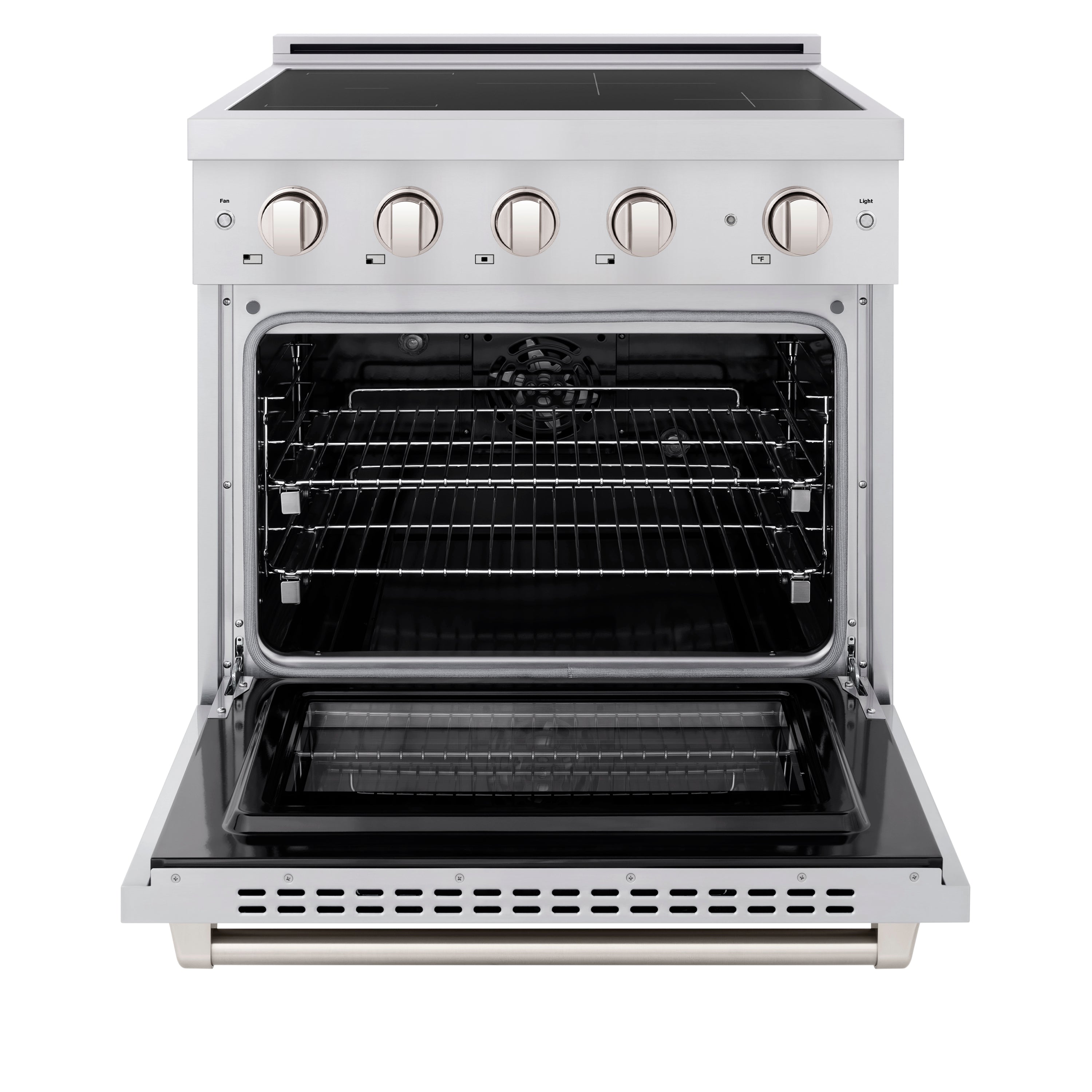ZLINE 30 in Induction Range 4.2 cu. ft. 4 Element Cooktop Electric Oven Stainless Steel (SINR30)