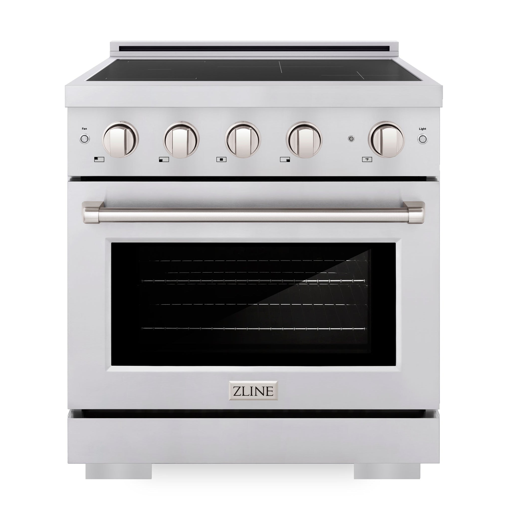 ZLINE 30 in Induction Range 4.2 cu. ft. 4 Element Cooktop Electric Oven Stainless Steel (SINR30)
