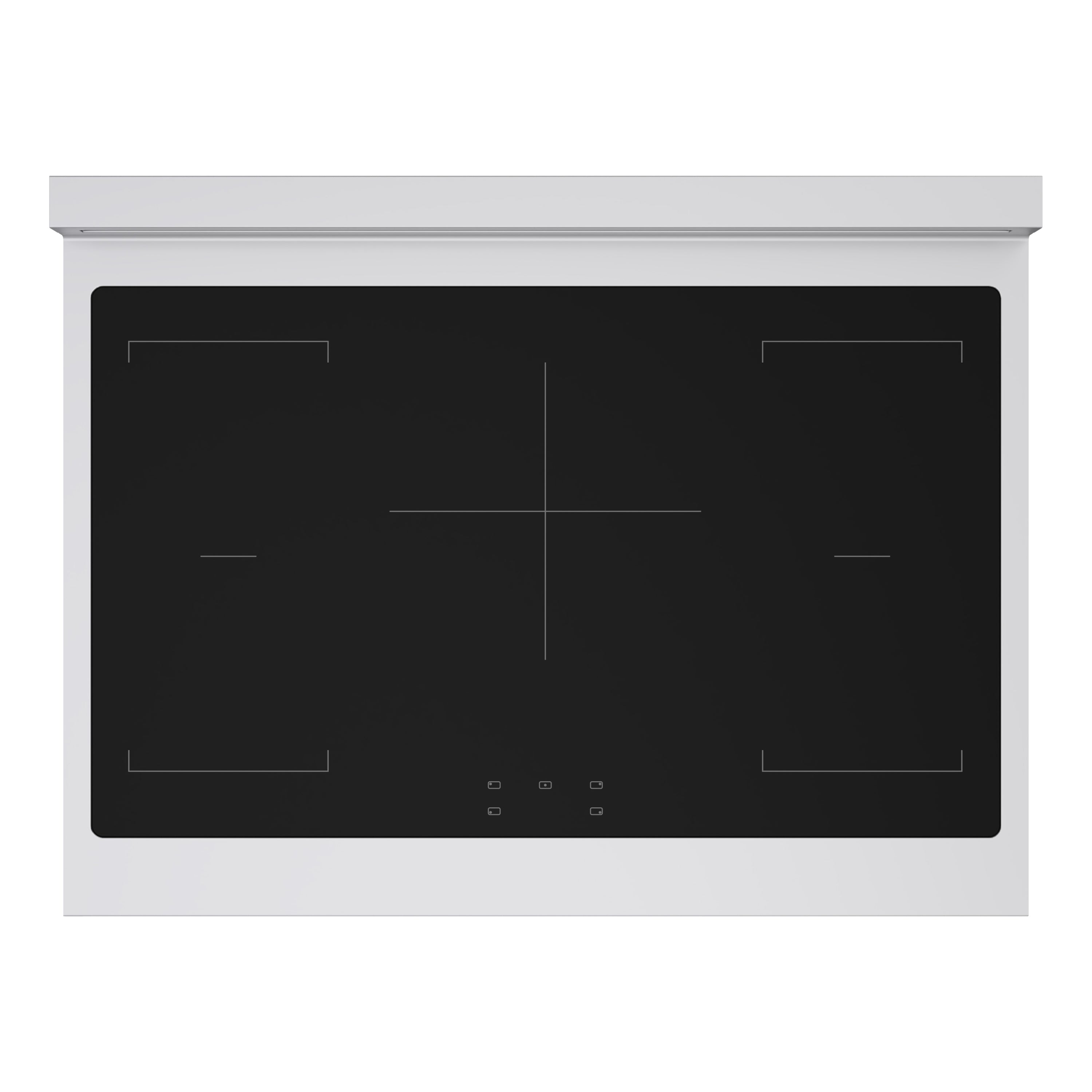ZLINE 36 in Induction Range 5.2 cu. ft. 5 Element Cooktop Electric Convection Oven Stainless Steel (SINR36)