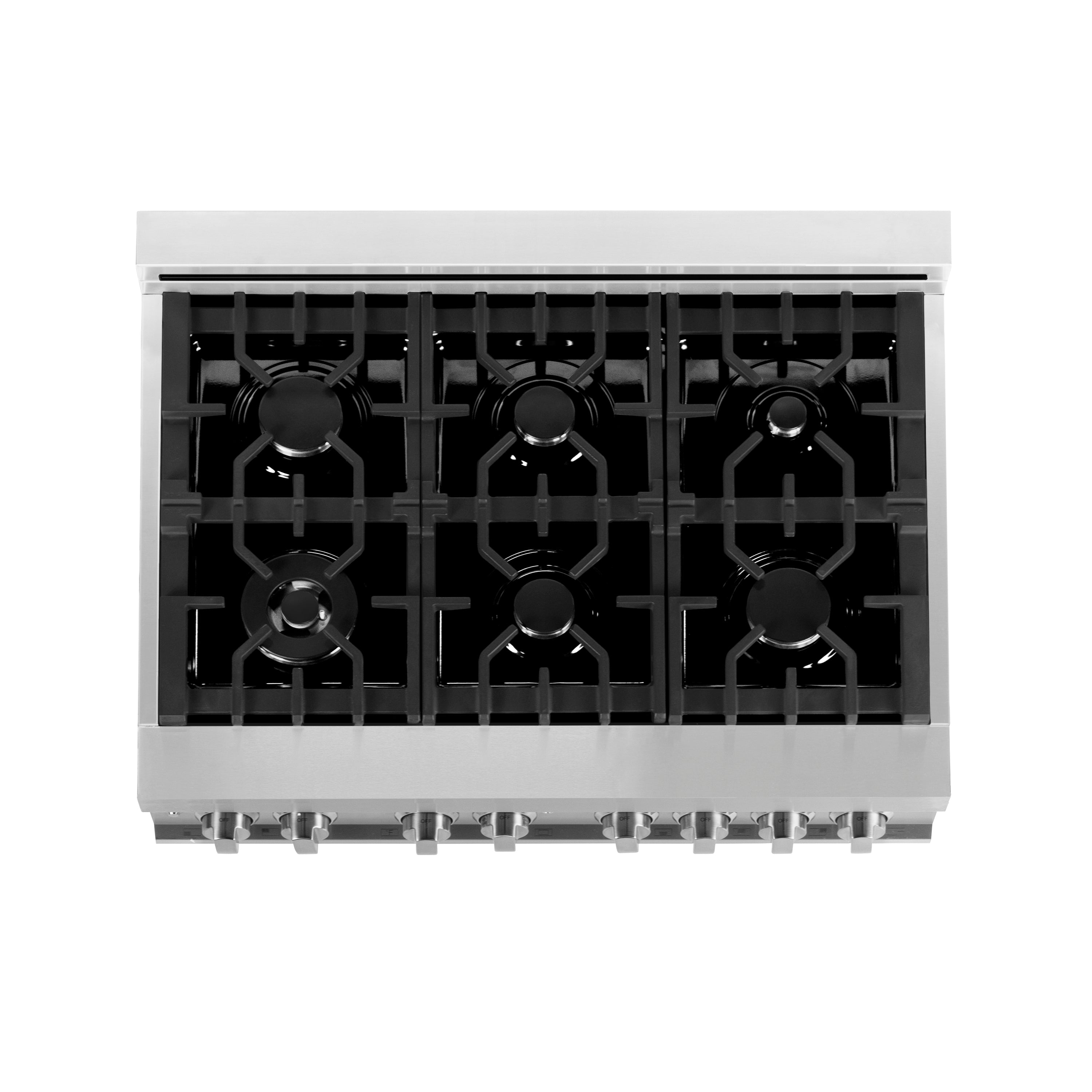 ZLINE 36 in. Dual Fuel Range with Gas Cooktop, Electric Oven and Griddle, 4.6 cu. ft., Stainless Steel (RA-GR-36)