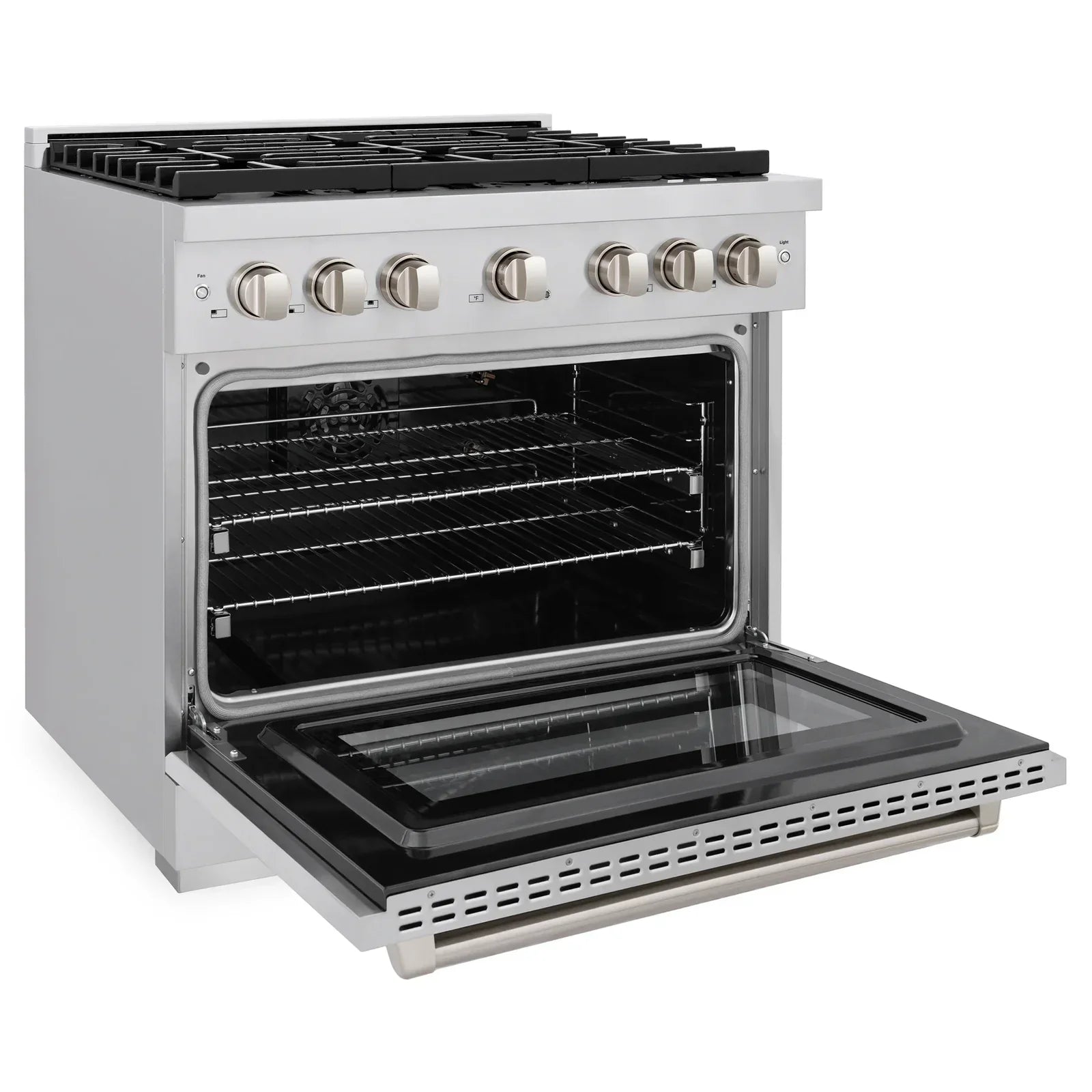 ZLINE Paramount 36-Inch Gas Range with 6 Burners, Convection Oven, Stainless Steel (SGR36)