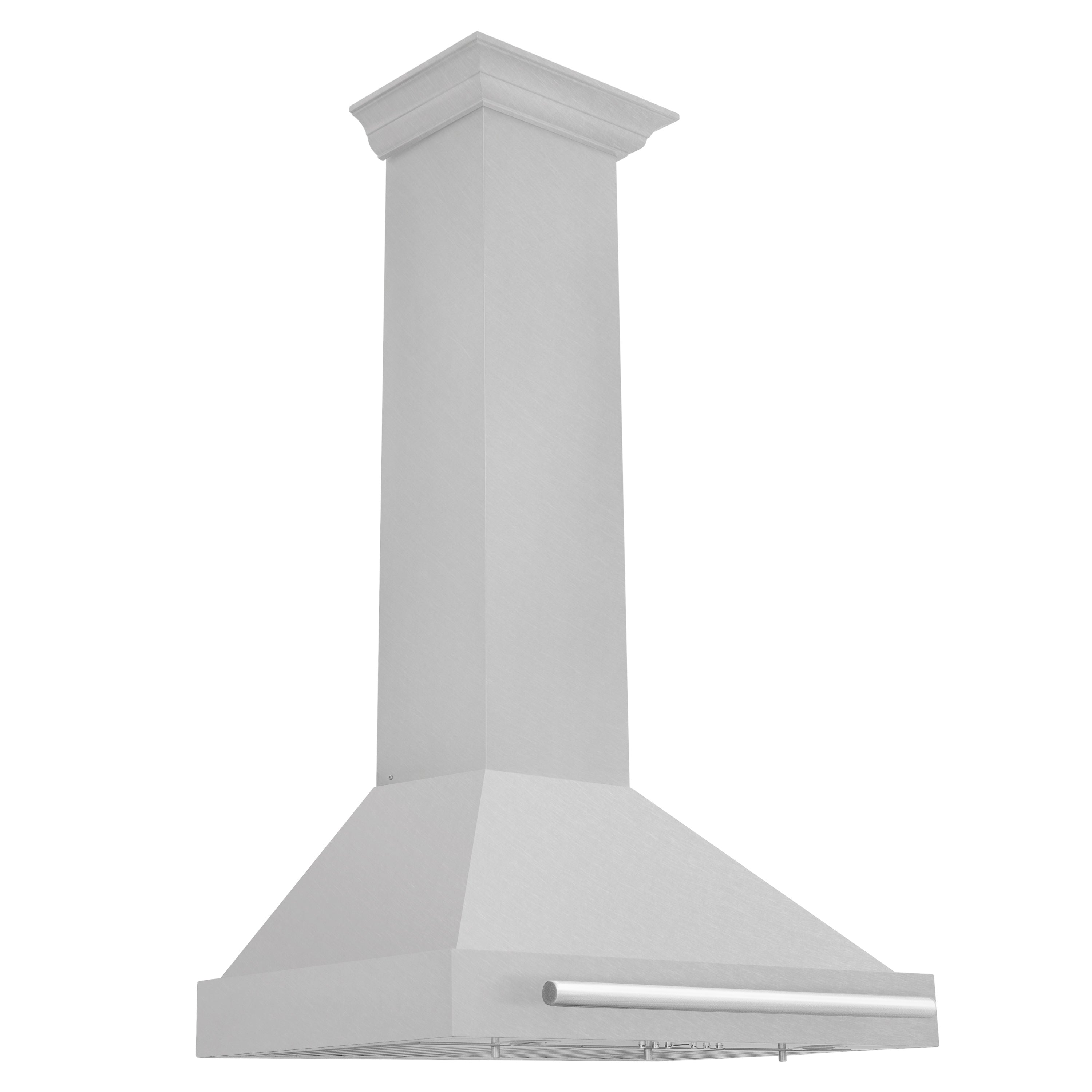 ZLINE 30 Inch Wall Mount Range Hood Convertible Satin Stainless Steel Stainless Steel Handle (KB4SNX-30)