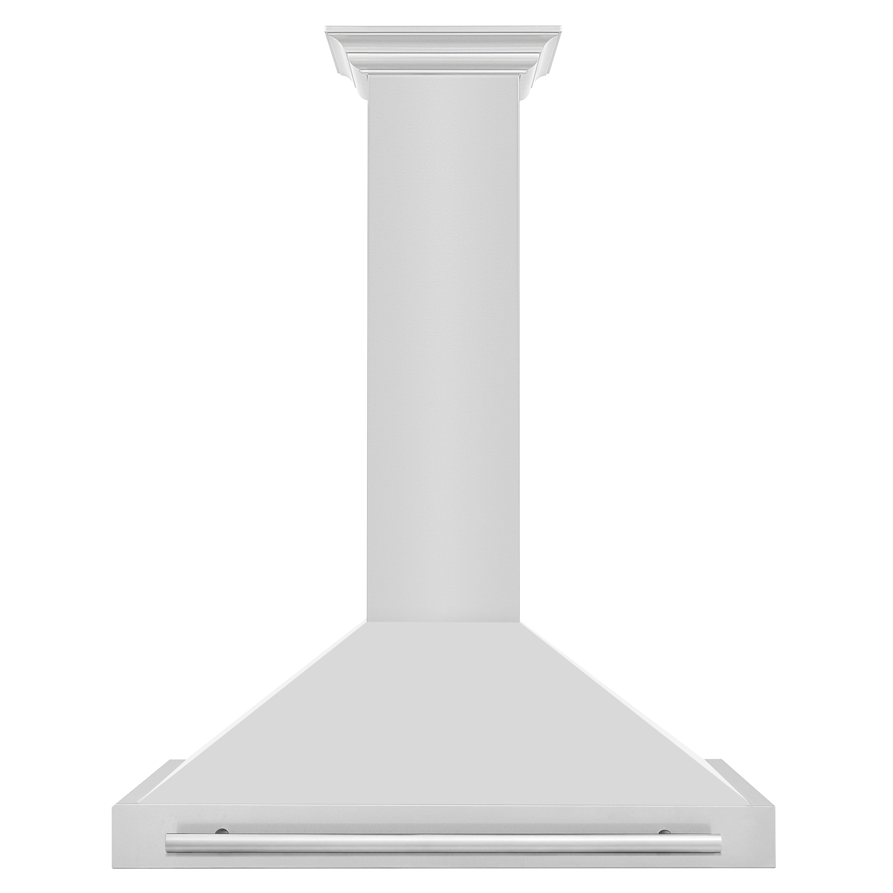 ZLINE 36 Inch Wall Mount Range Hood Stainless Steel 400 CFM Stainless Steel Handle (KB4STX-36)