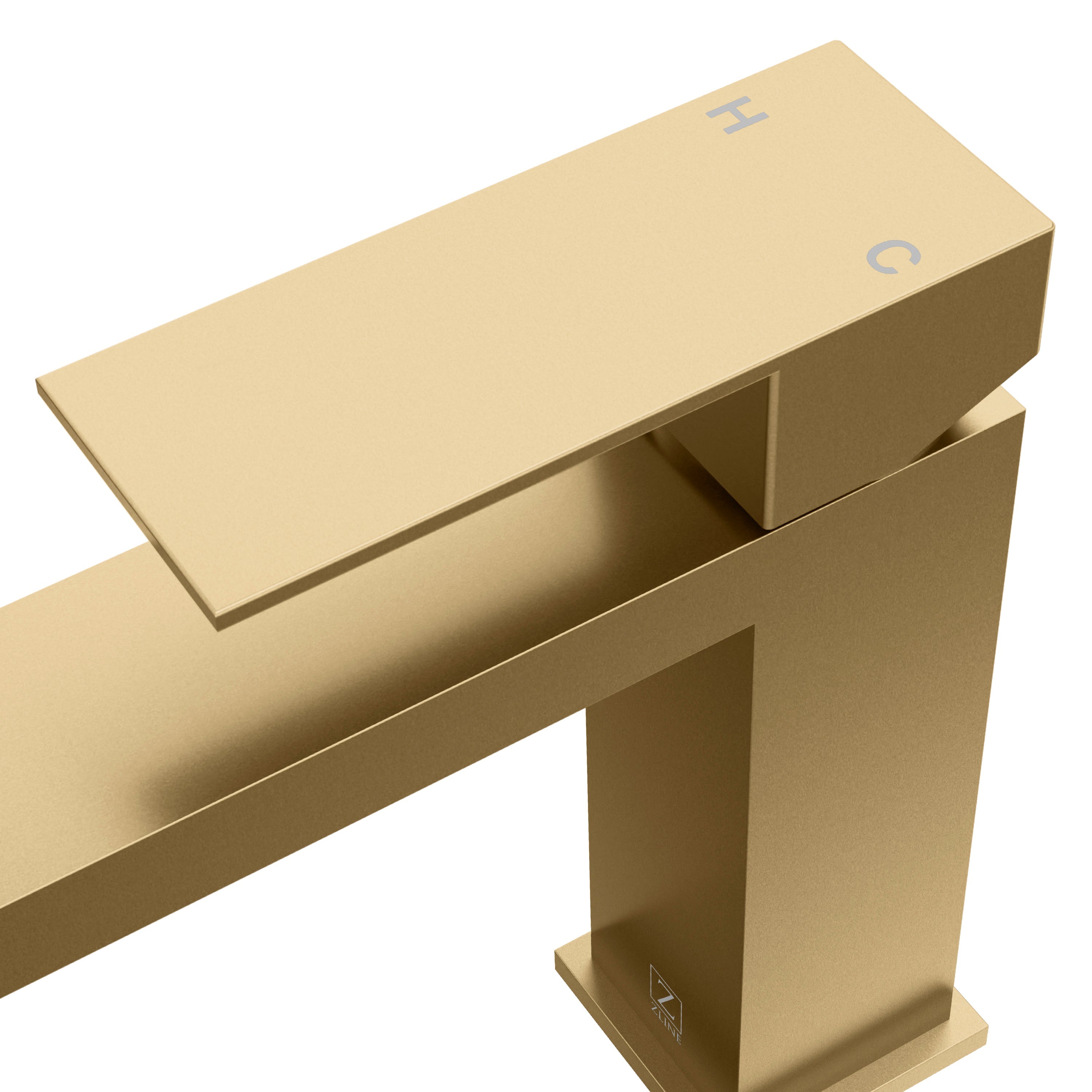 ZLINE Rubicon Modern Single Handle Bath Faucet in Champagne Bronze, RBCN2-BF-CB