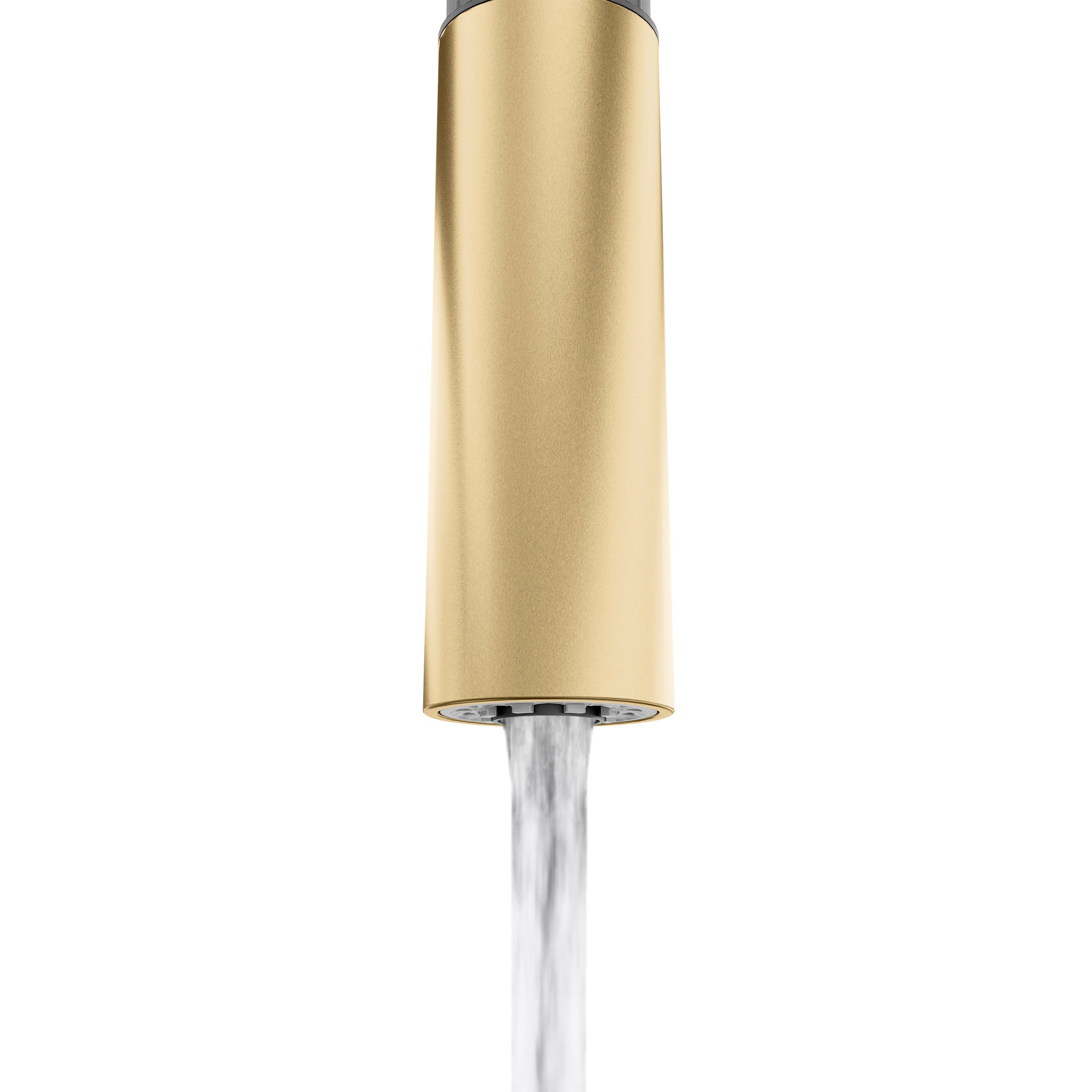 ZLINE Rubicon Pull Down Single Handle Kitchen Faucet in Champagne Bronze, RBCN1-KF-CB