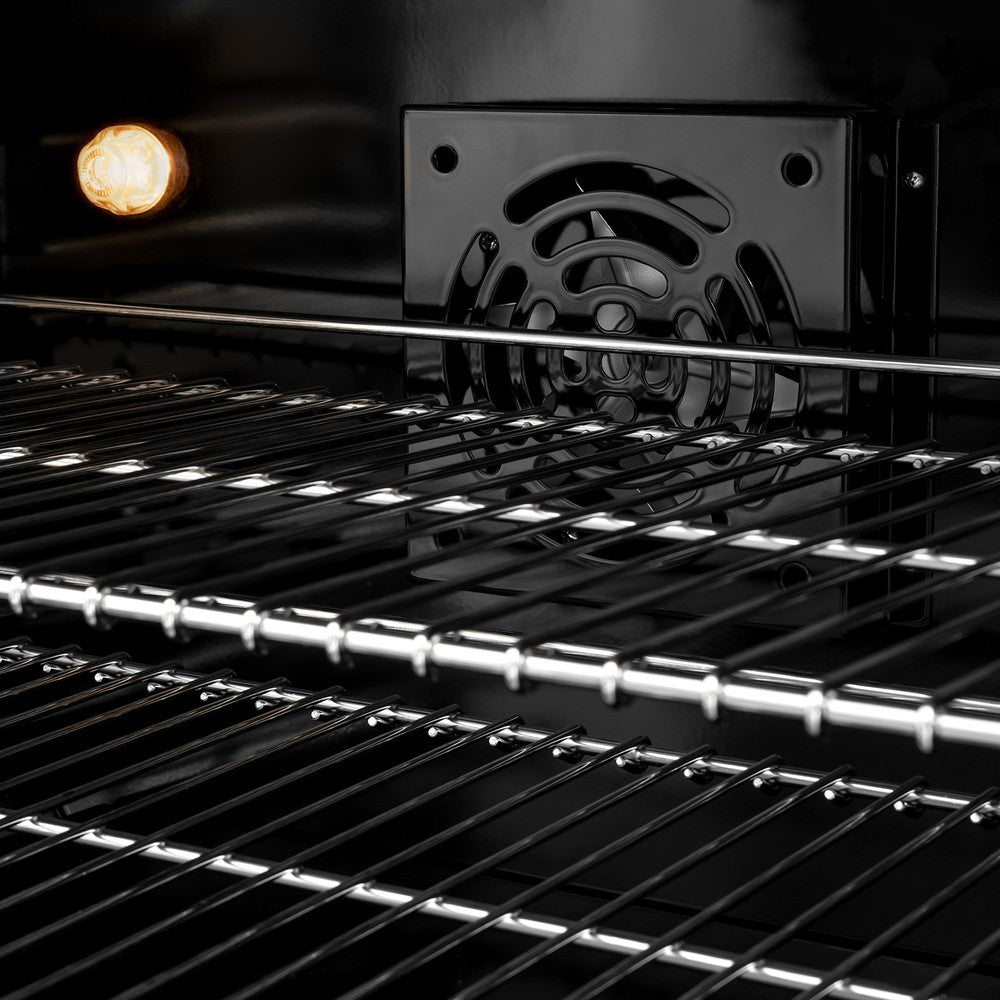 ZLINE Select 48 in. Double Oven Dual Fuel Range with 8 Gas Burners, 6.7 cu. ft., Stainless Steel with White Matte Doors (HDR-WM-48)