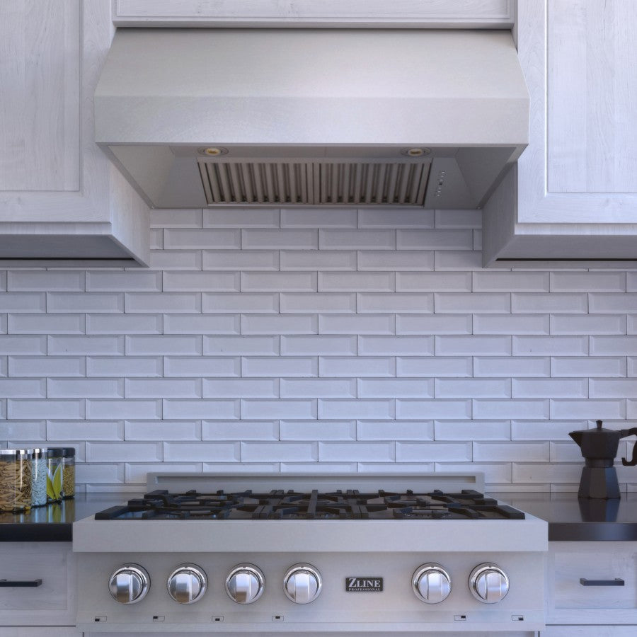 ZLINE 30 in. Under Cabinet Range Hood Convertible Vent Satin Stainless Steel 400 CFM (8685S-30)