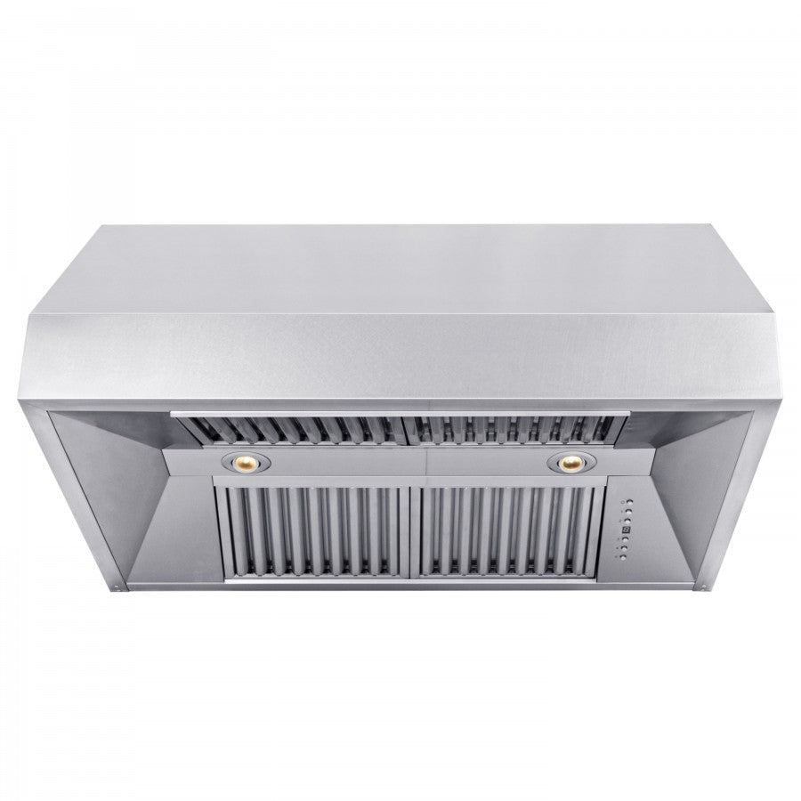 ZLINE 30 in. Under Cabinet Range Hood Convertible Vent Satin Stainless Steel 400 CFM (8685S-30)
