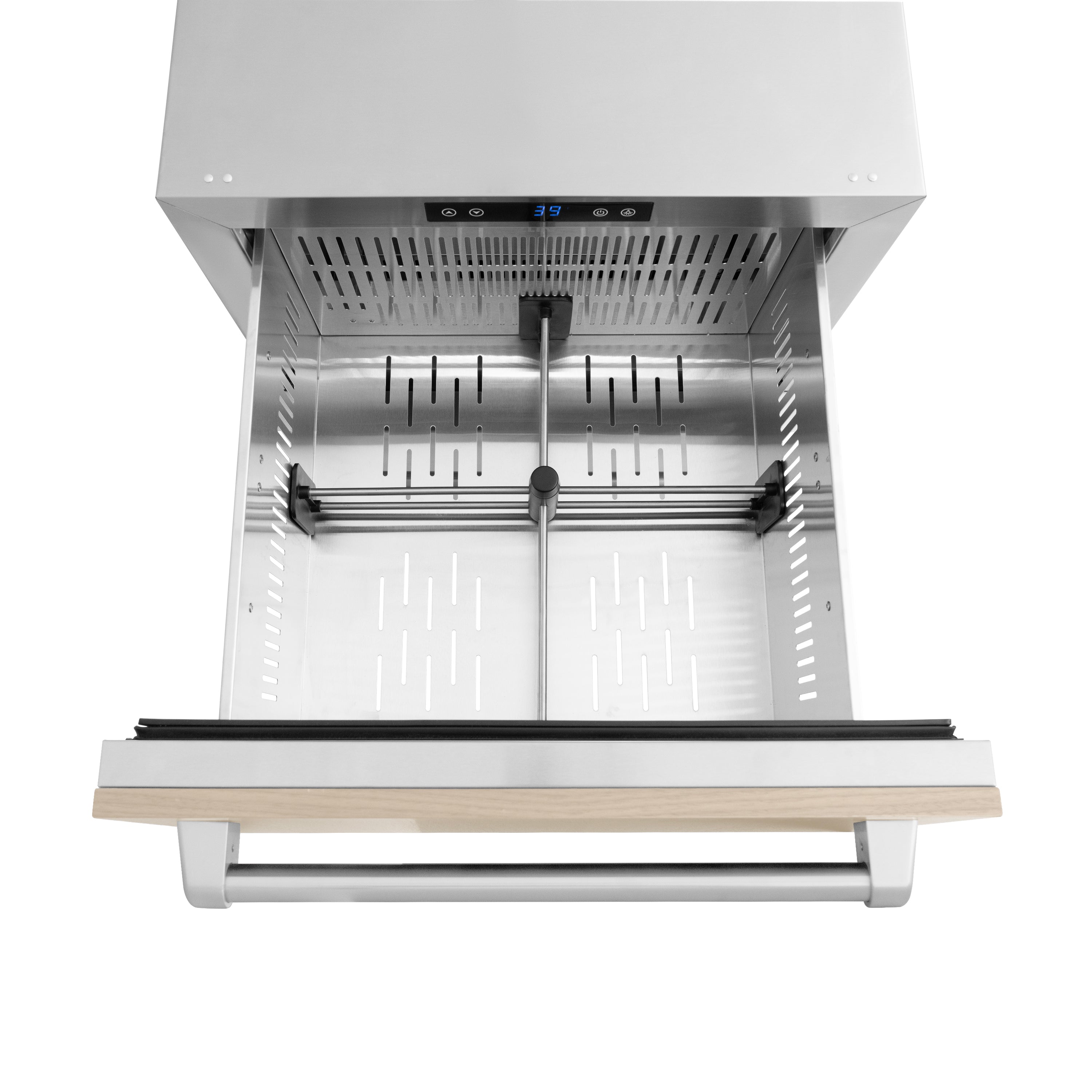 ZLINE 24 in. Refrigerator Drawer 168 Can Capacity Outdoor Rated Panel Ready Touchstone Series (RDSPO-24)