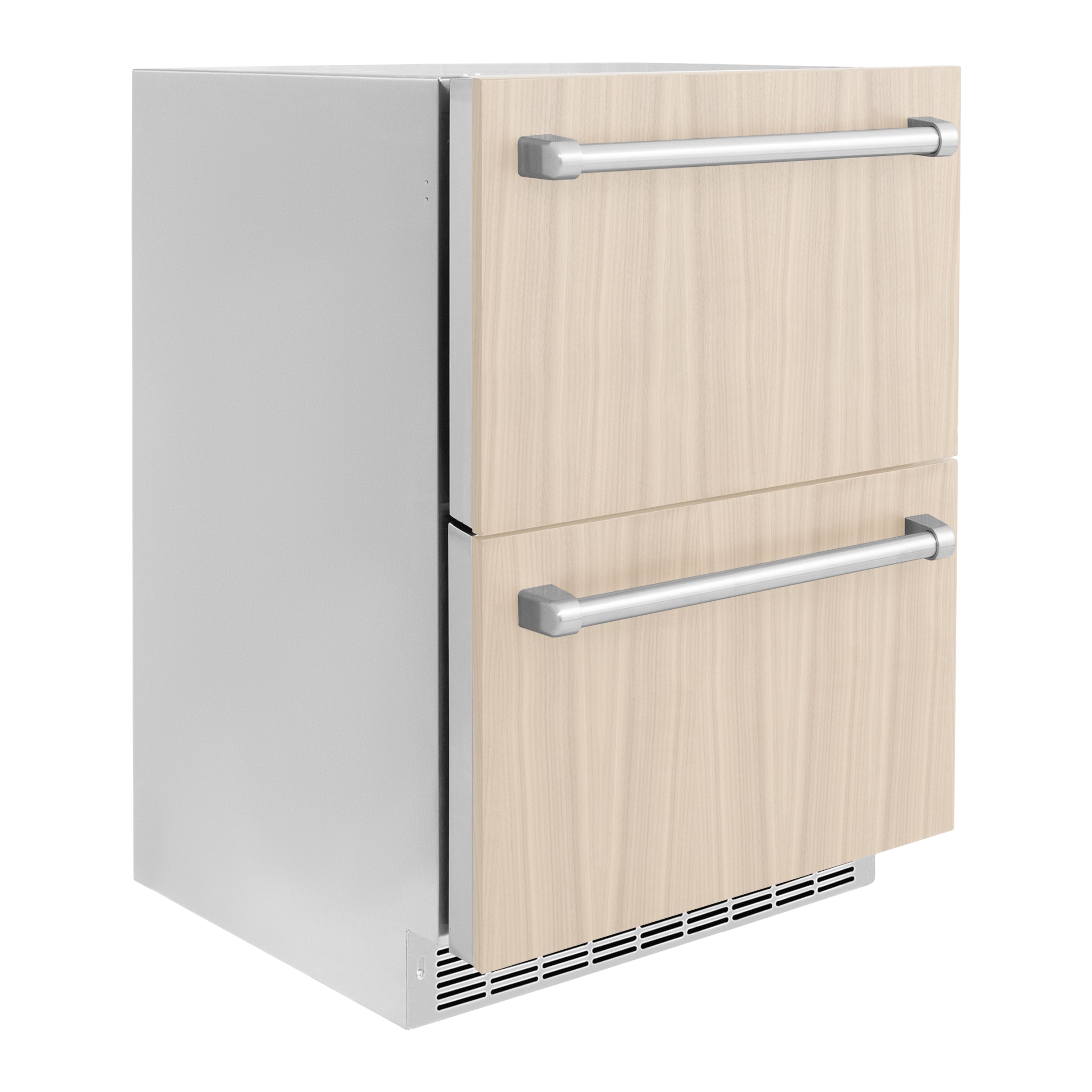ZLINE 24 in. Refrigerator Drawer 168 Can Capacity Outdoor Rated Panel Ready Touchstone Series (RDSPO-24)