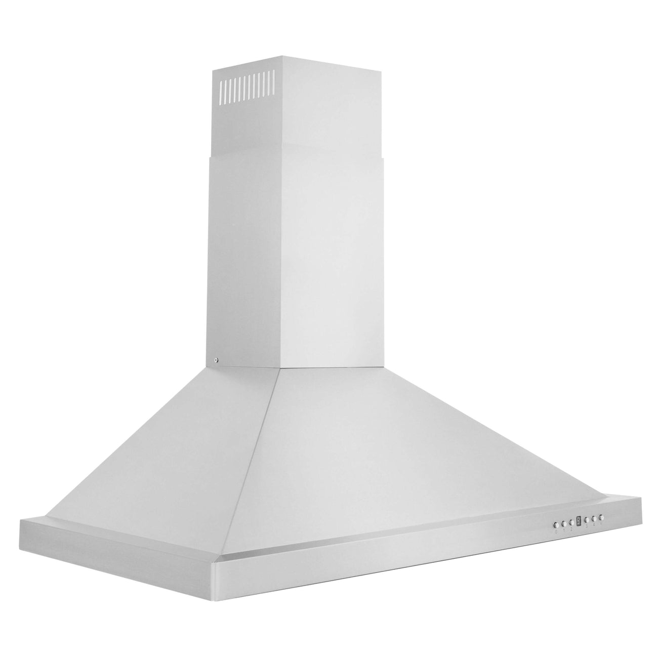 ZLINE 24 in. Wall Mount Range Hood Convertible Stainless Steel Ducted/Ductless Charcoal Filters Included (KB-CF-24)