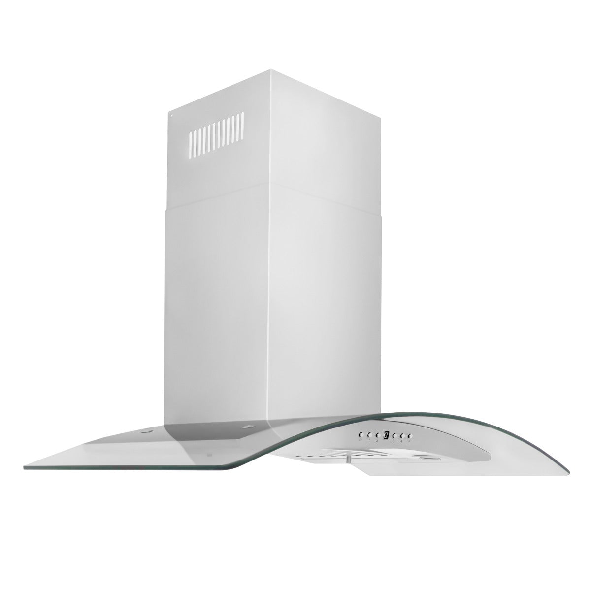 ZLINE 30 in. Wall Mount Range Hood Convertible Vent Stainless Steel & Glass (KN4-30)