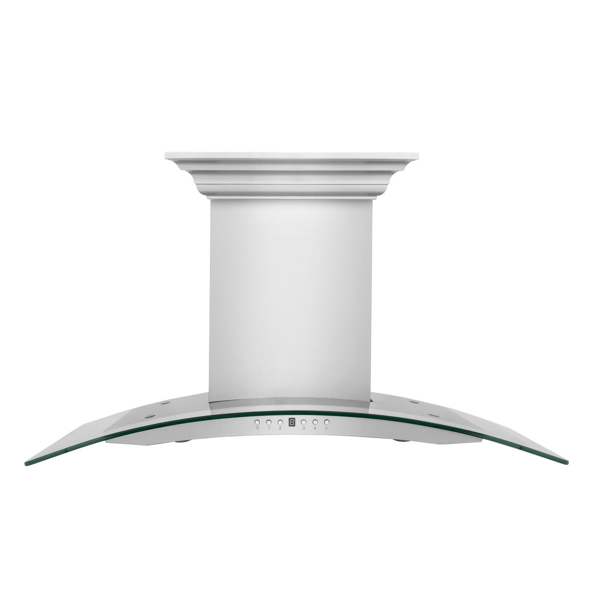 ZLINE 36 in. Wall Mount Range Hood Stainless Steel 400 CFM CrownSound Bluetooth Speakers 4-Speed (KN4CRN-BT-36)