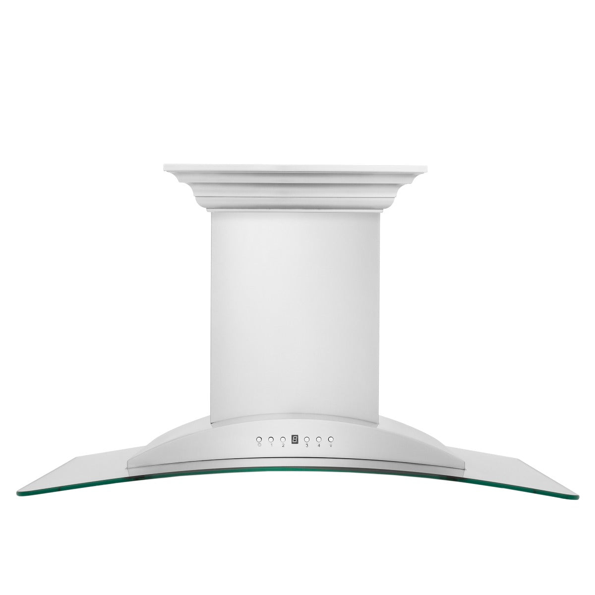 ZLINE 36 in. Wall Mount Range Hood 400 CFM Stainless Steel Bluetooth CrownSound Speakers (KNCRN-BT-36)