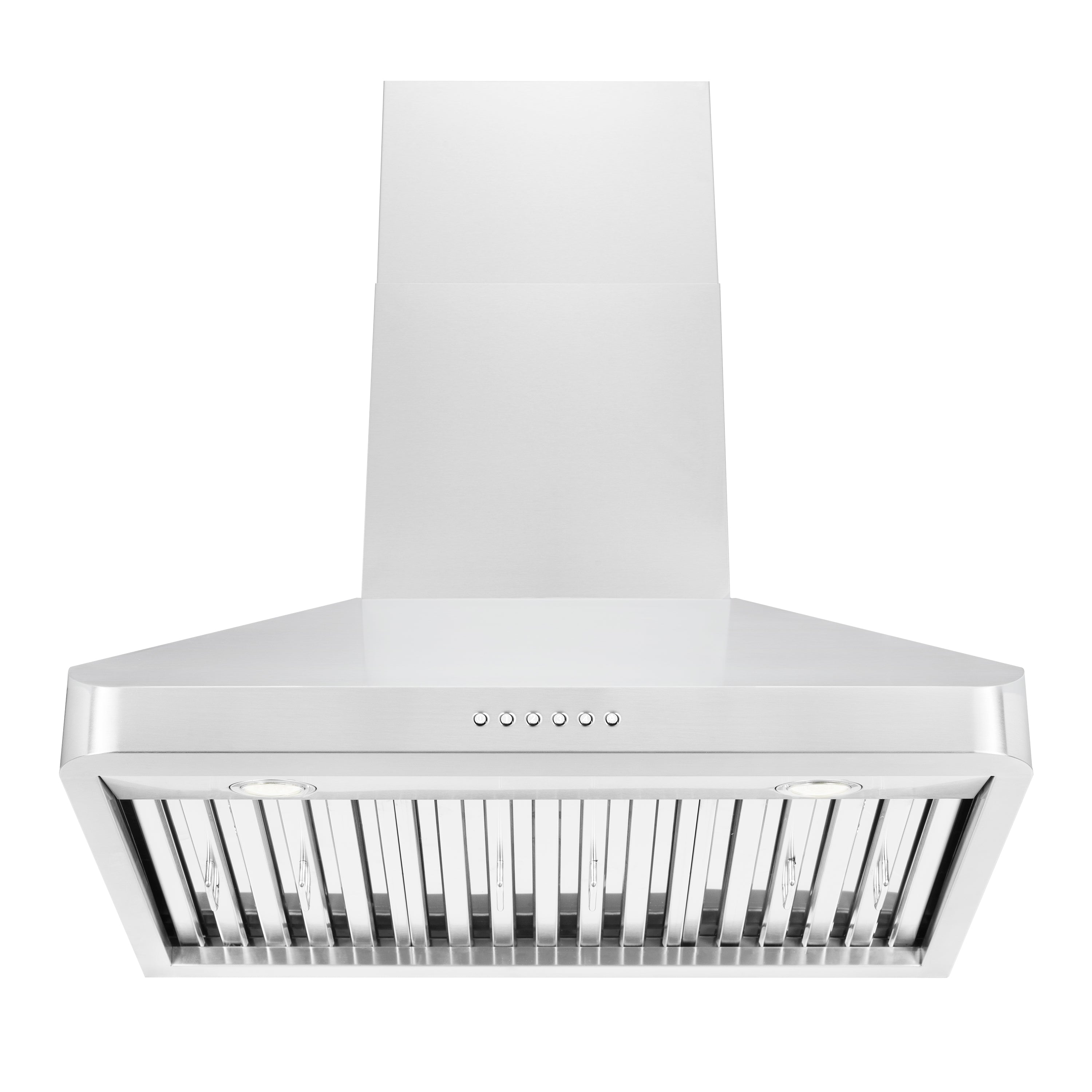 ZLINE 30 in. Wall Mount Range Hood – Alpine Series – Stainless Steel – 500 CFM Ducted Ventilation (ALP100WL-30)