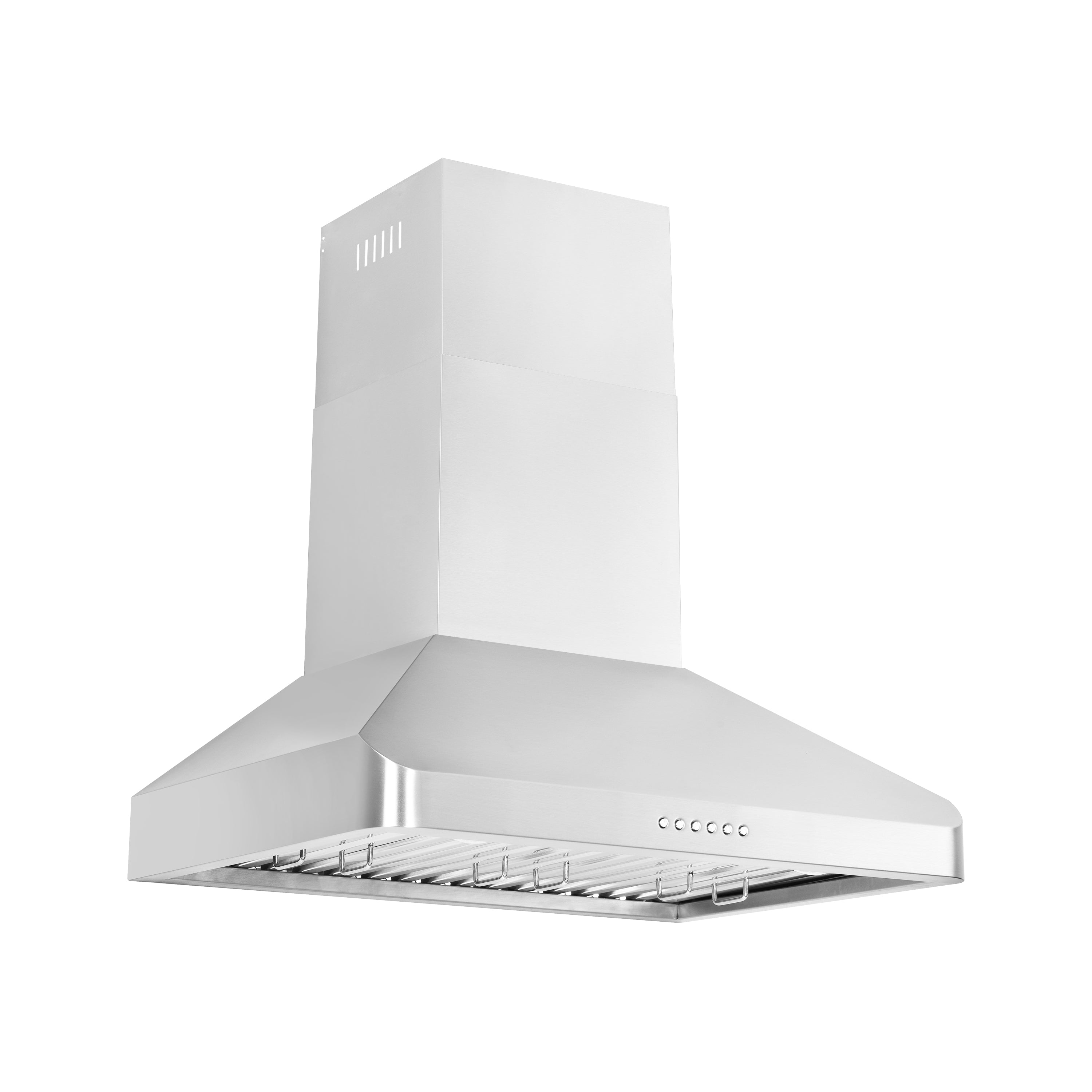 ZLINE 30 in. Wall Mount Range Hood – Alpine Series – Stainless Steel – 500 CFM Ducted Ventilation (ALP100WL-30)