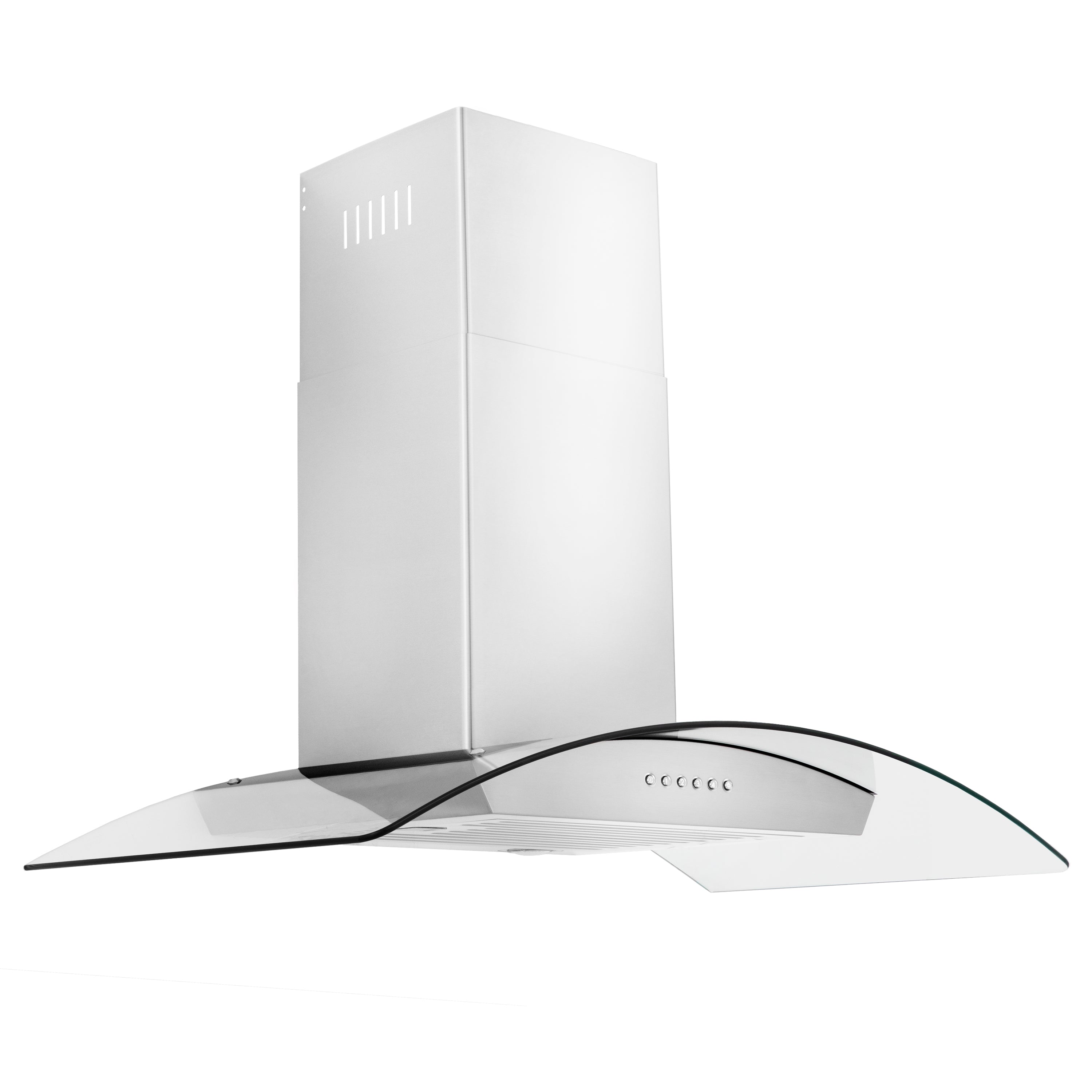ZLINE 36 in. Wall Mount Range Hood Stainless Steel Ducted Vent 400 CFM Alpine Series (ALP70WL-36)