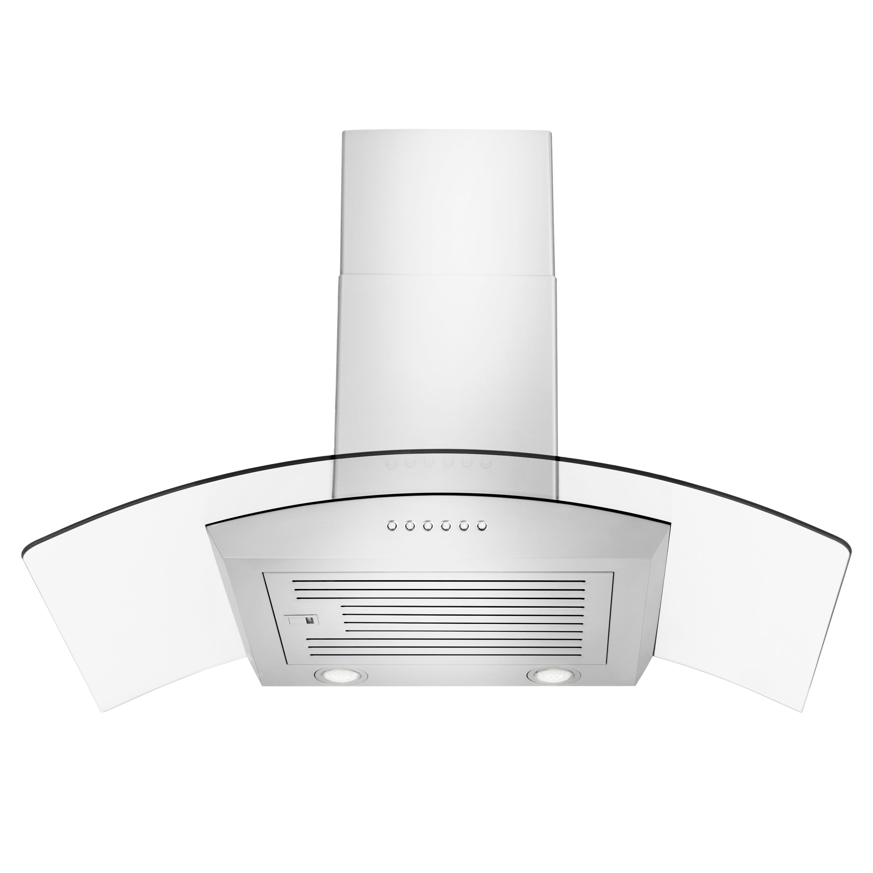 ZLINE 36 in. Wall Mount Range Hood Stainless Steel Ducted Vent 400 CFM Alpine Series (ALP70WL-36)