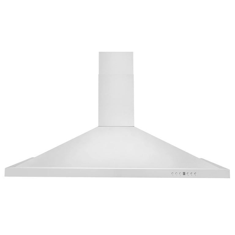 ZLINE 42 in. Wall Mount Range Hood Convertible Stainless Steel with Charcoal Filters (KB-CF-42)