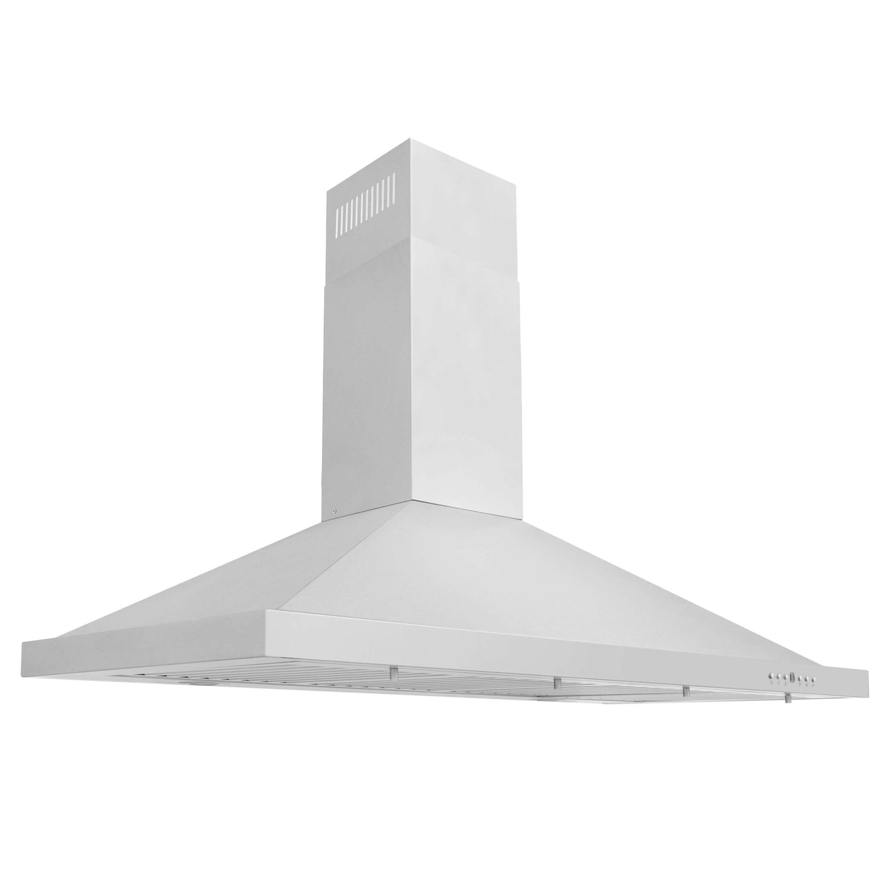 ZLINE 24 in. Wall Mount Range Hood Convertible Stainless Steel Ducted/Ductless Charcoal Filters Included (KB-CF-24)