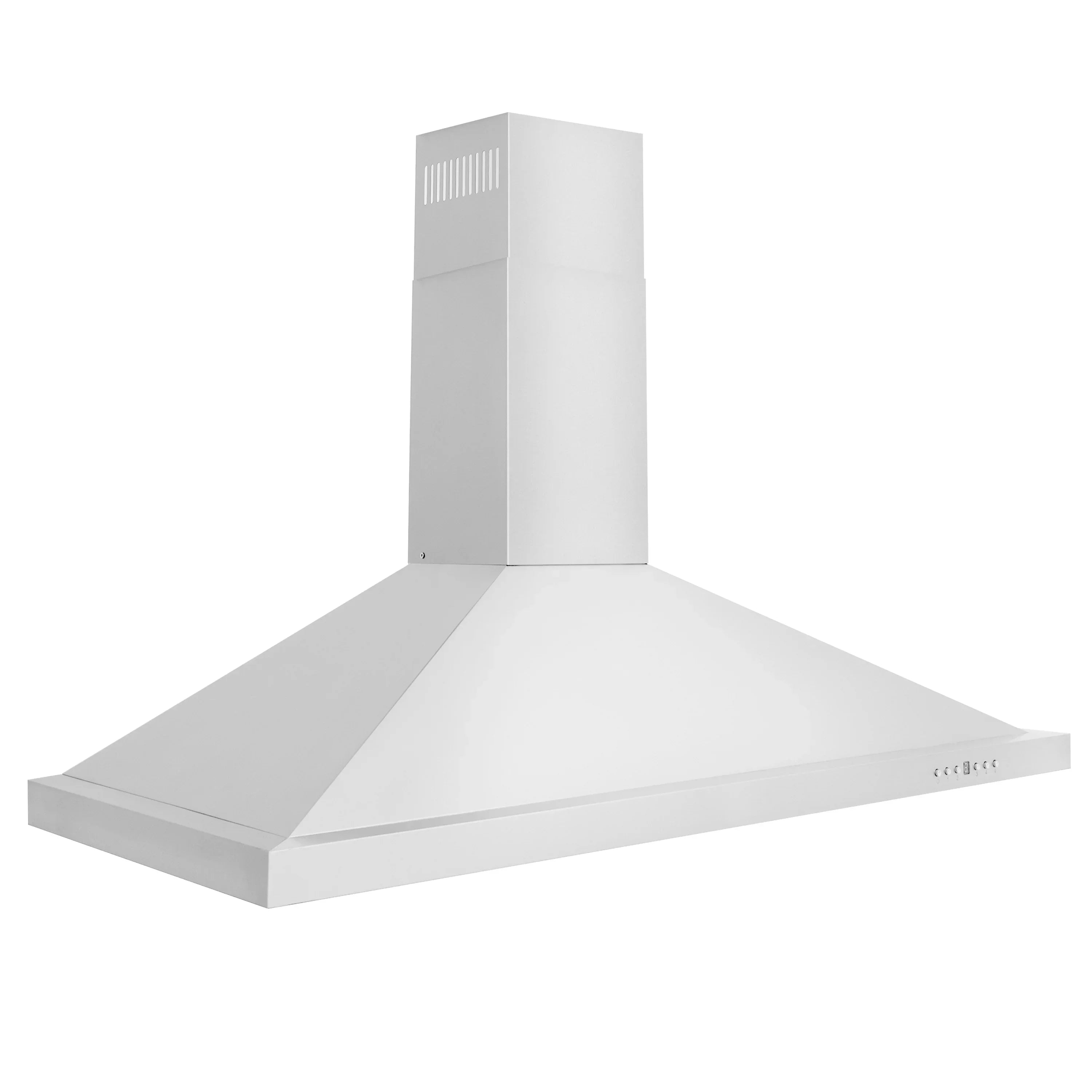 ZLINE 48 in. Wall Mount Range Hood Stainless Steel Convertible Vent 4-Speed KB-48