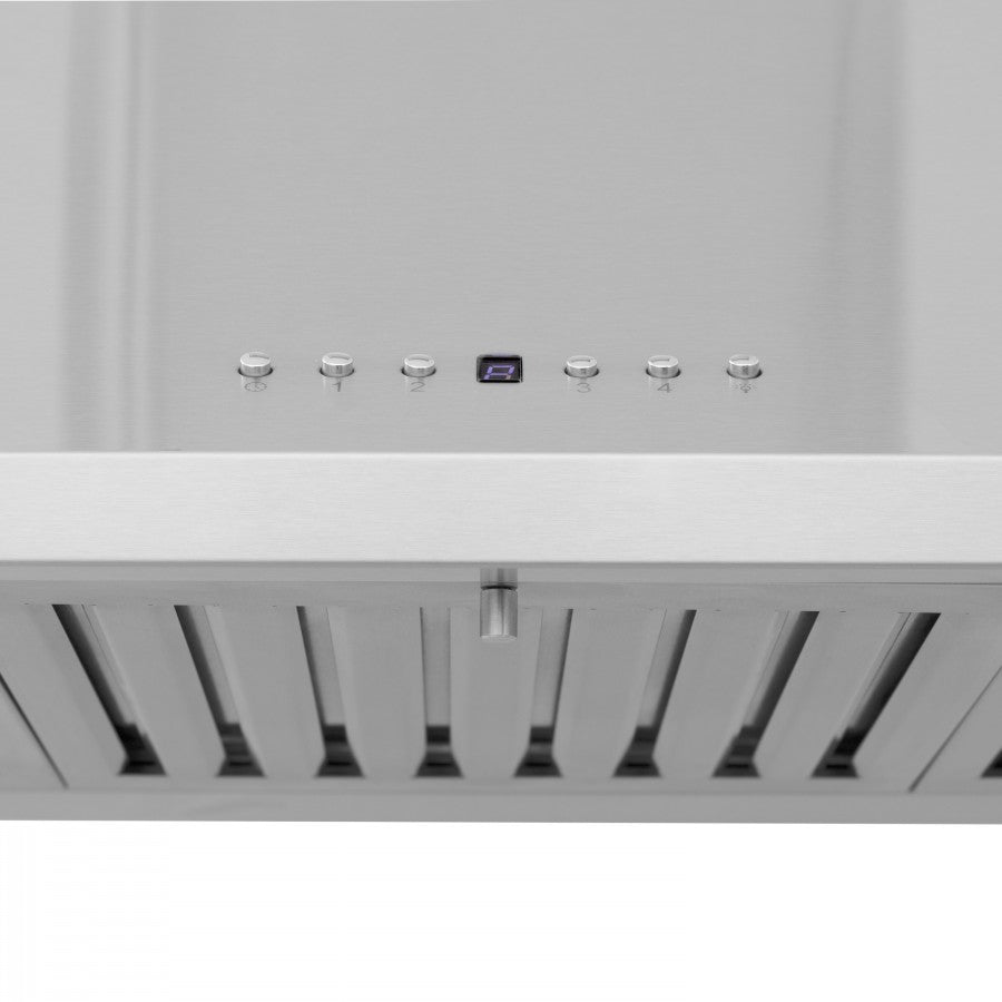 ZLINE 30 in. Wall Mount Range Hood with Bluetooth Speakers, Stainless Steel, KL2CRN-BT-30