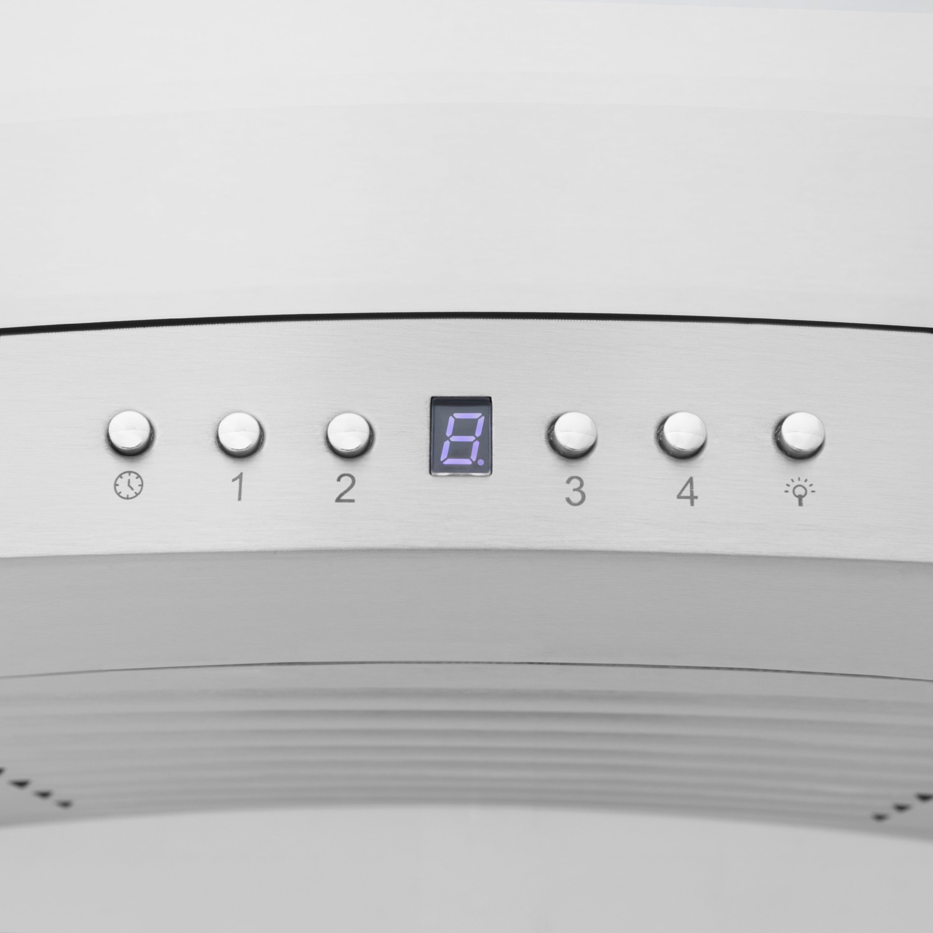 ZLINE 48 in. Wall Mount Range Hood with CrownSound® Bluetooth Speakers, Stainless Steel (773.99)