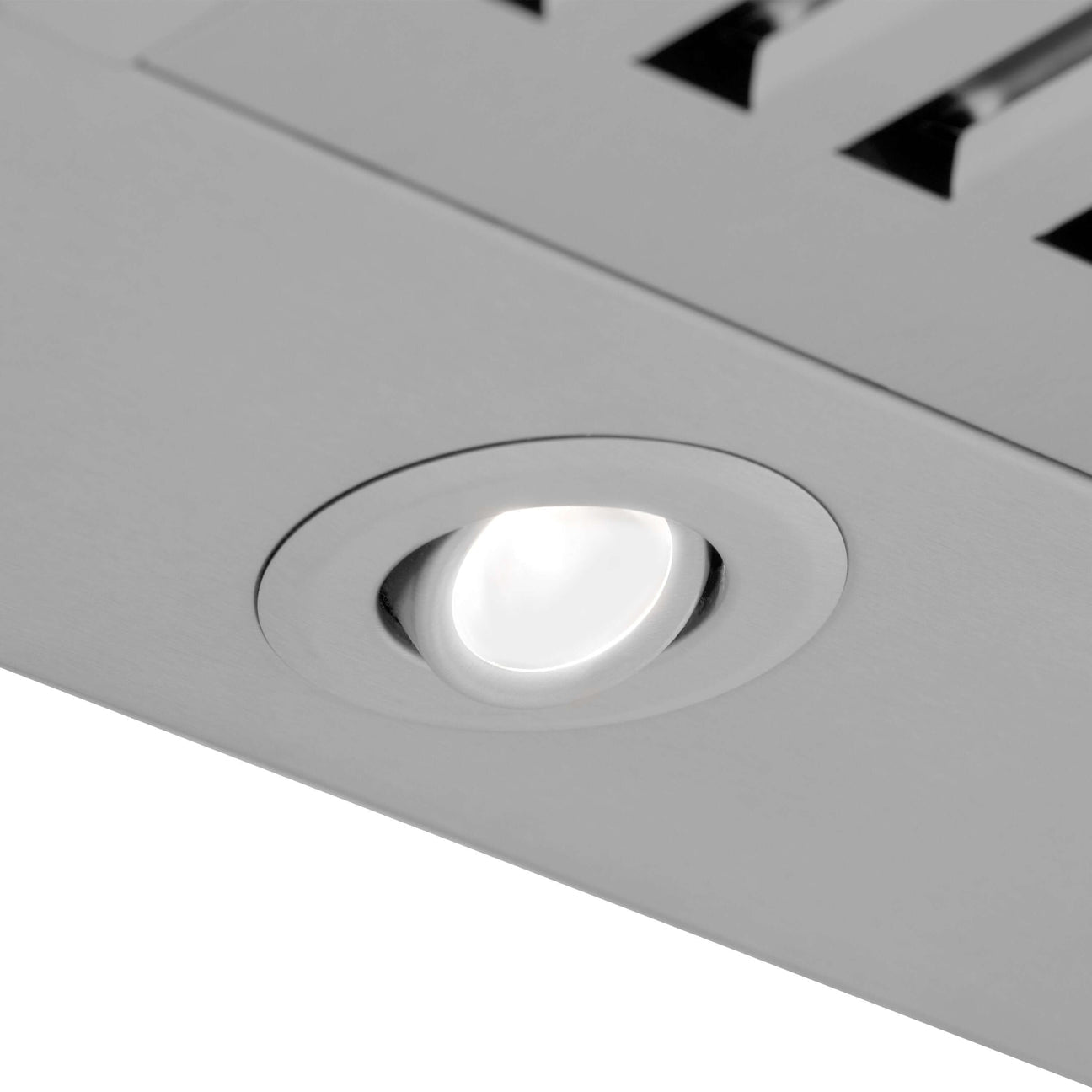 ZLINE 24 in. Wall Mount Range Hood Convertible Stainless Steel Ducted/Ductless Charcoal Filters Included (KB-CF-24)
