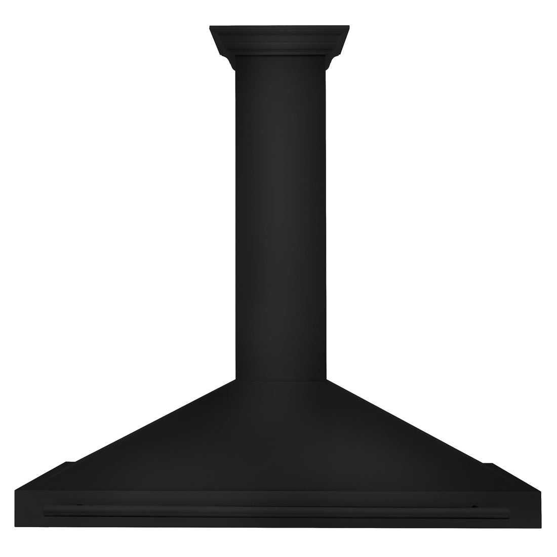 ZLINE 48 Inch Wall Mount Range Hood 400 CFM Convertible Black Stainless Steel (BSKB4X-48)