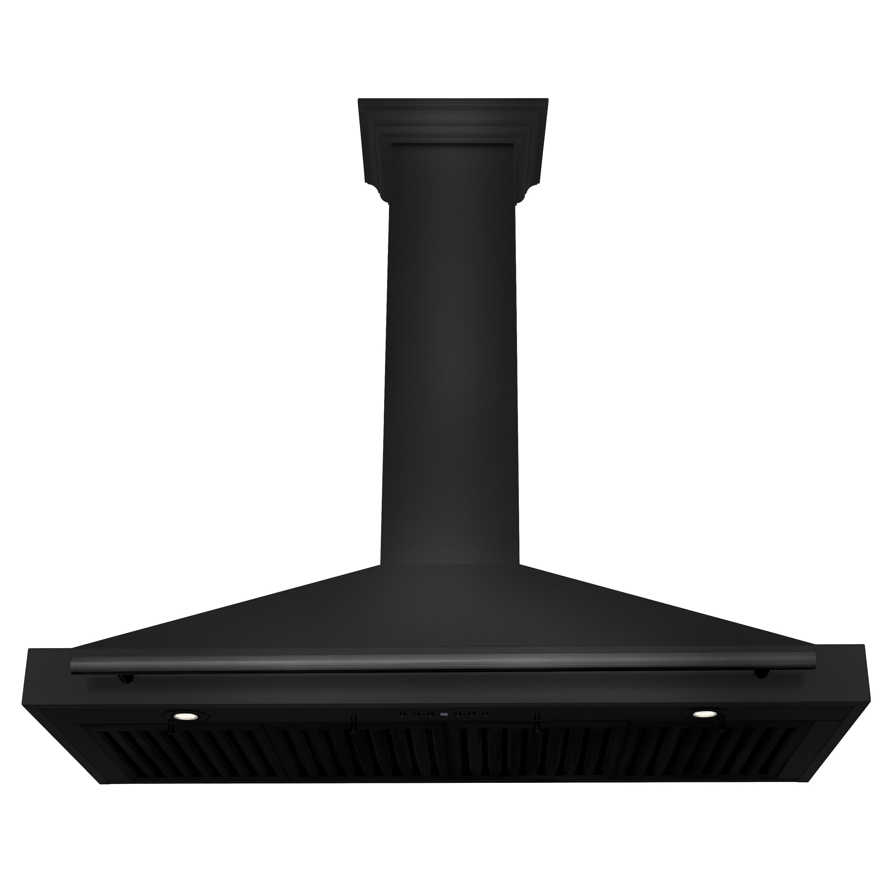 ZLINE 48 Inch Wall Mount Range Hood 400 CFM Convertible Black Stainless Steel (BSKB4X-48)