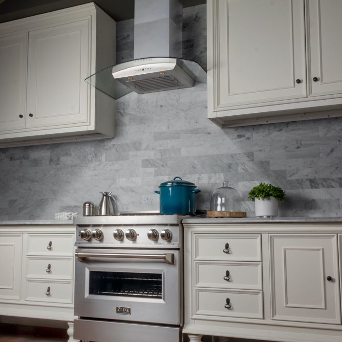 ZLINE 36 in Wall Range Hood Stainless Steel Indoor Kitchen Ventilation (KZ-36)