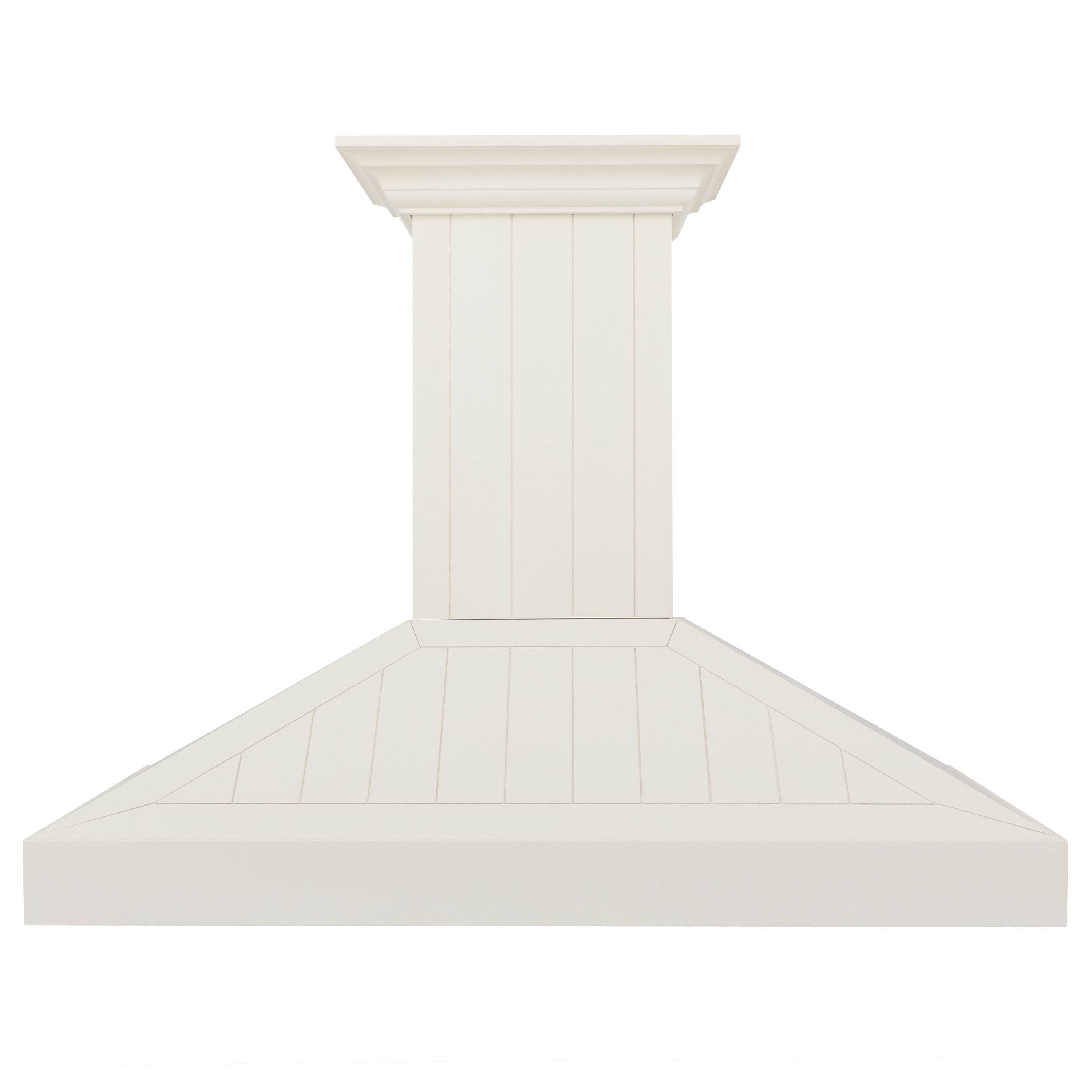 ZLINE 30 in. Wall Mount Range Hood – Wooden Construction, Cottage White Finish (KPTT-30)