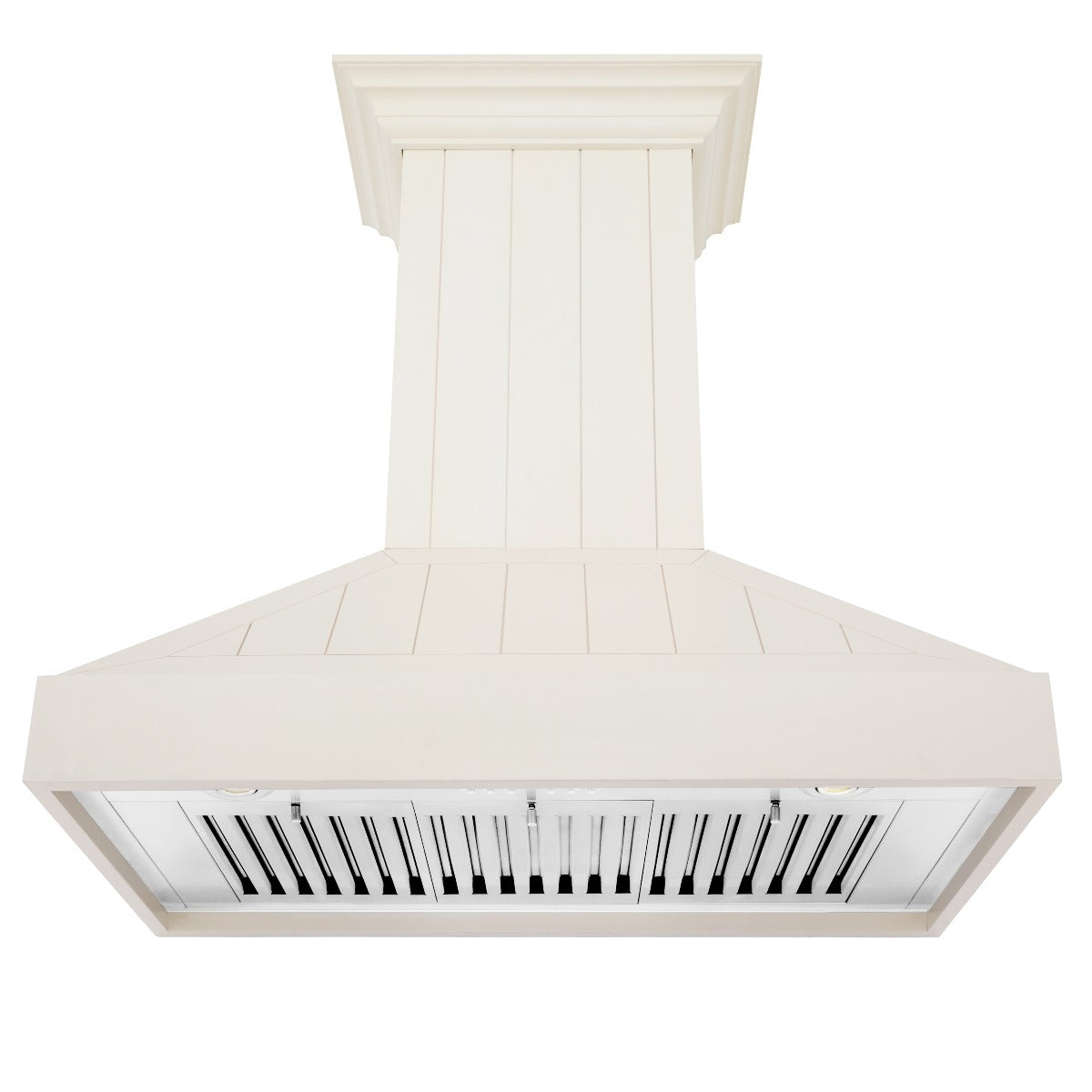 ZLINE 36 in. Wall Mount Range Hood, Wooden White Finish (KPTT-36)