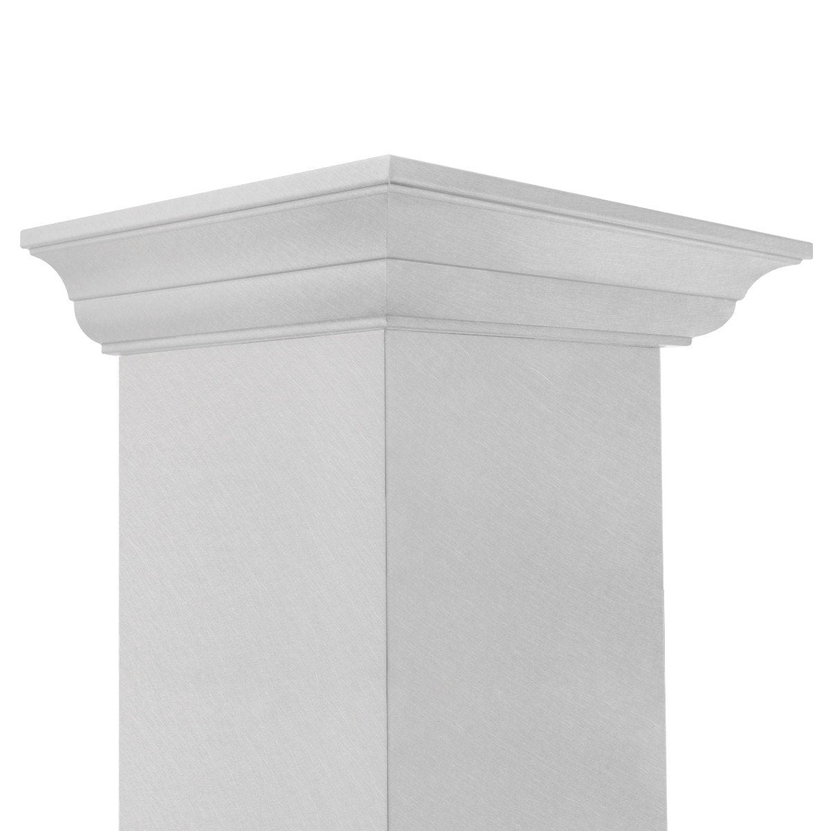 ZLINE 48 Inch Wall Mount Range Hood Convertible Vent Satin Stainless Steel Designer Series (8KBS-48)